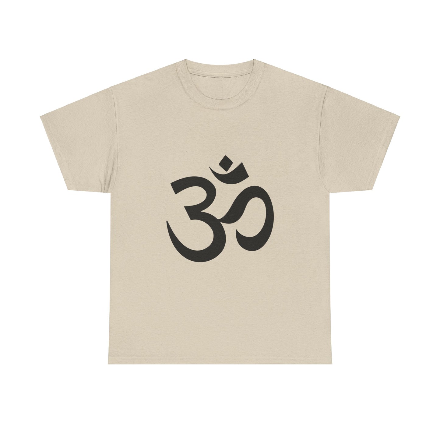 Ohm, OM OM Tee shirt, Graphic Tees, Yoga Wear, Zen, Spiritual, Meditation Gifts Unisex Heavy Cotton Graphic Tee T-Shirt
