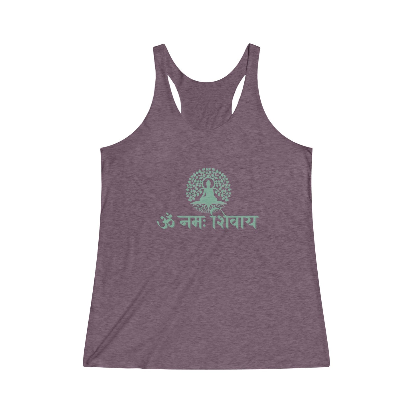 Om Mani Padme Hum Yoga Tank, Om, Ohm Tee Shirt, Women's Yoga Shirt, Athletic Racerback Tank Top Shirt