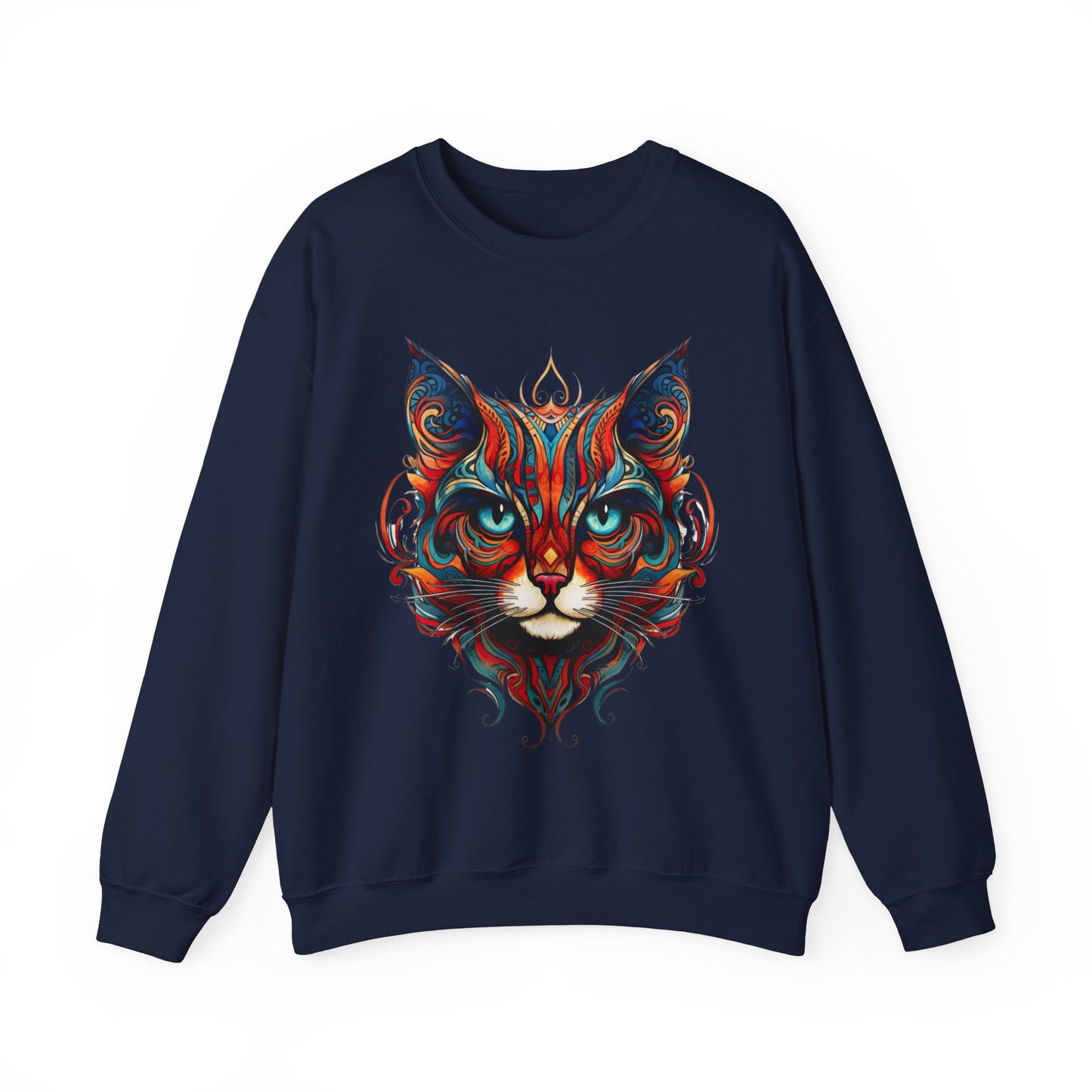 Exotic Orange Tabby Cat Sweatshirt, Cat Lovers Gift, Kitty Cat Shirt Unisex Sweatshirt Sweat Shirt, Many Colors