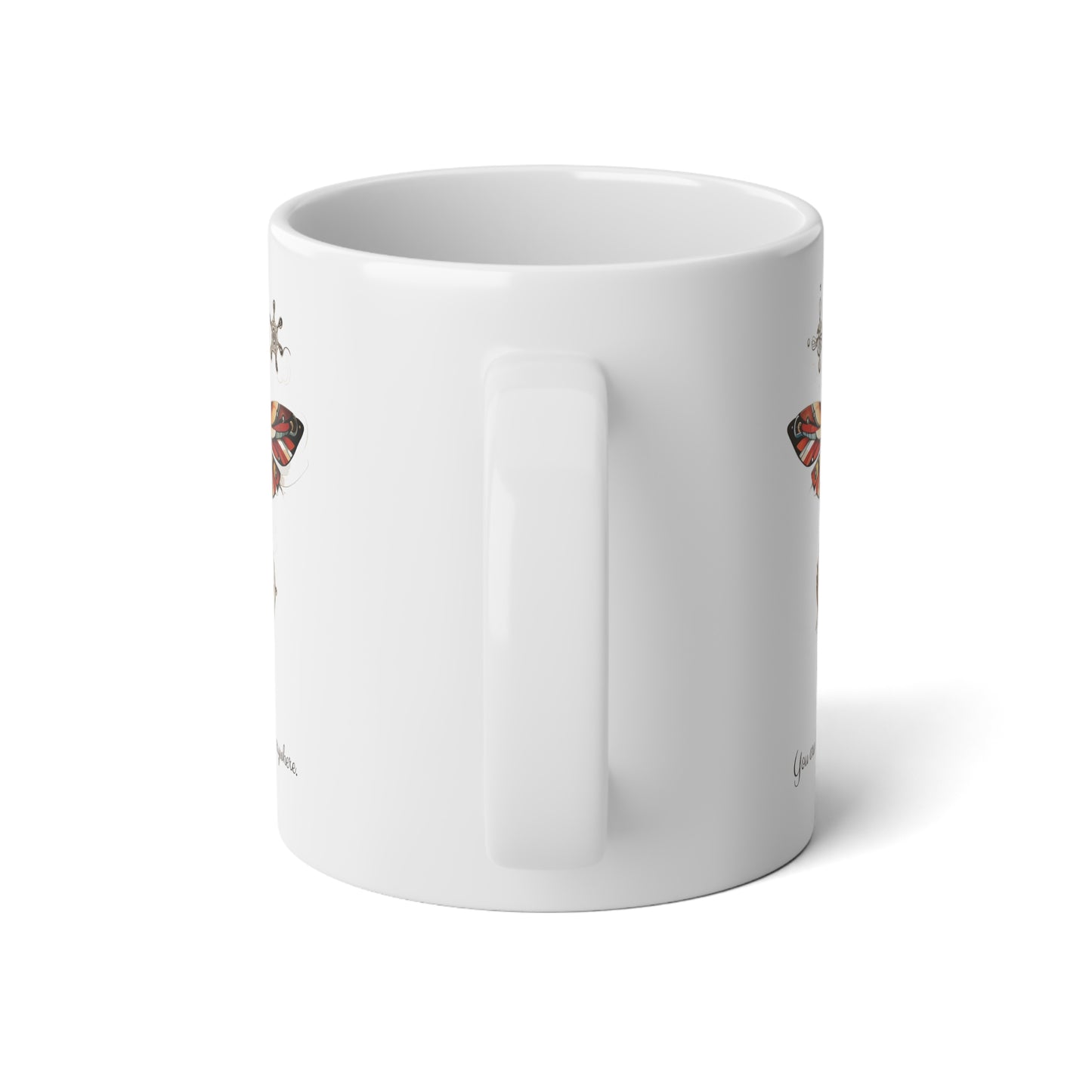 Dragonfly Lovers Gift, Dragon Fly Gift Mug, Jumbo 20 oz Mug XL Size Mug