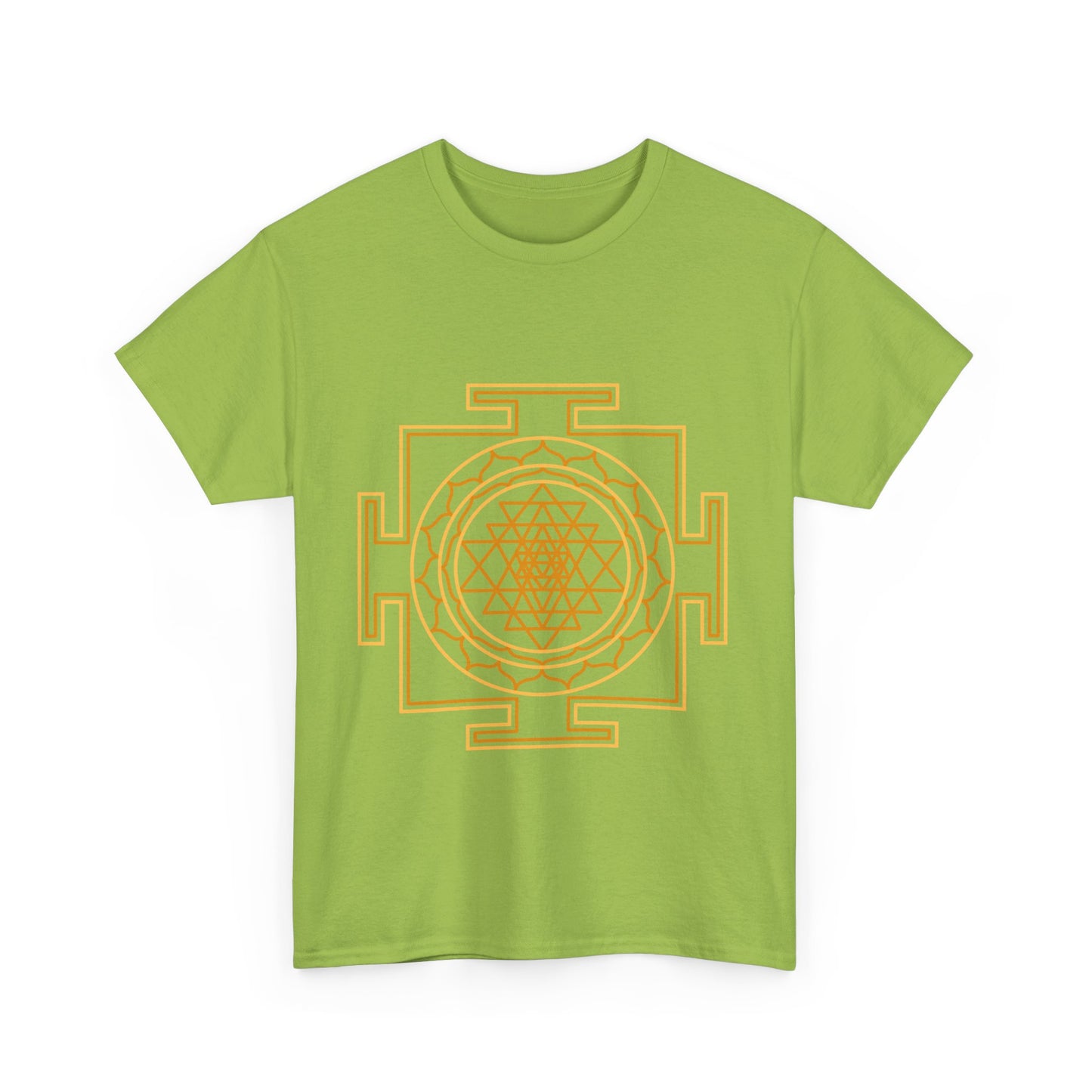 Sri Chakra, Shri Yantra Tee shirt, Graphic Tees, Yoga Wear, Zen, Spiritual, Meditation Gifts Unisex Heavy Cotton Graphic Tee T-Shirt