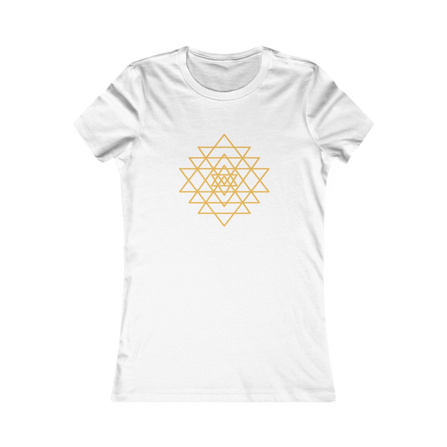 Sacred Geometry Sri Yantra - - Shree Yantra, Shri Chakra, Nava Chakra Shirt, Yoga Tees, Yoga Graphic T-shirt, Ladies Cut Graphic Tees