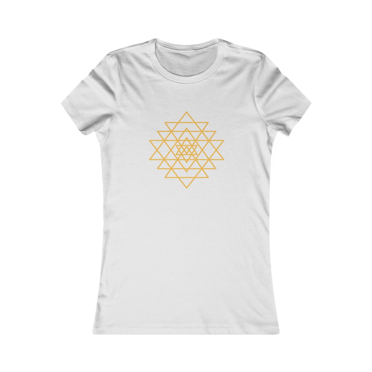 Sacred Geometry Sri Yantra - - Shree Yantra, Shri Chakra, Nava Chakra Shirt, Yoga Tees, Yoga Graphic T-shirt, Ladies Cut Graphic Tees