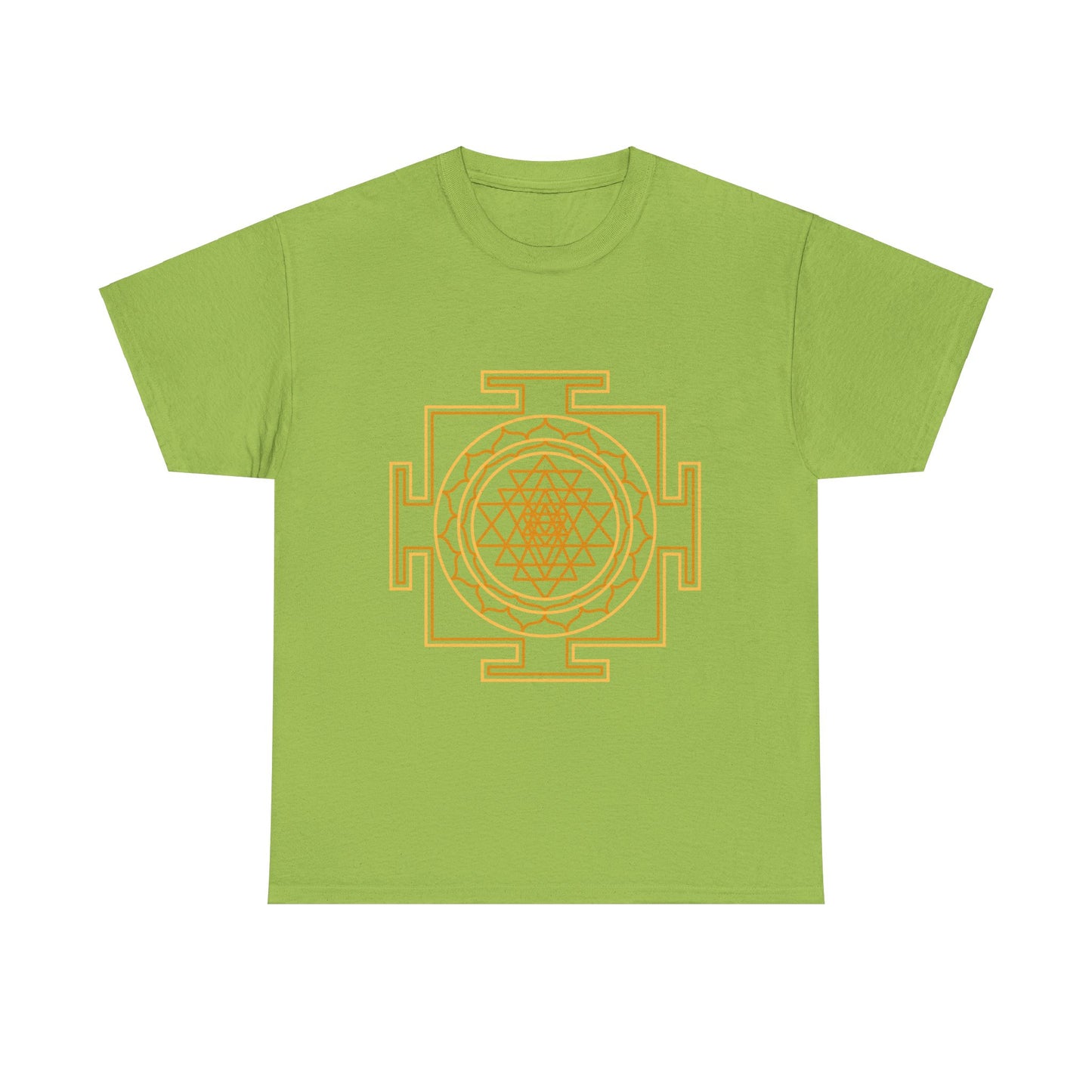 Sri Chakra, Shri Yantra Tee shirt, Graphic Tees, Yoga Wear, Zen, Spiritual, Meditation Gifts Unisex Heavy Cotton Graphic Tee T-Shirt