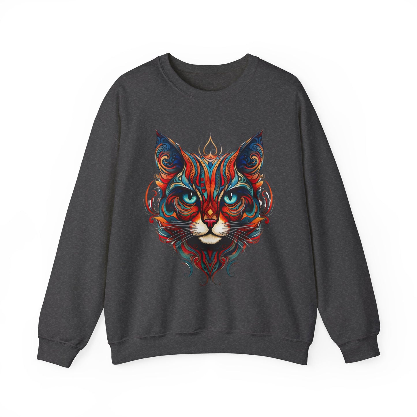 Exotic Orange Tabby Cat Sweatshirt, Cat Lovers Gift, Kitty Cat Shirt Unisex Sweatshirt Sweat Shirt, Many Colors