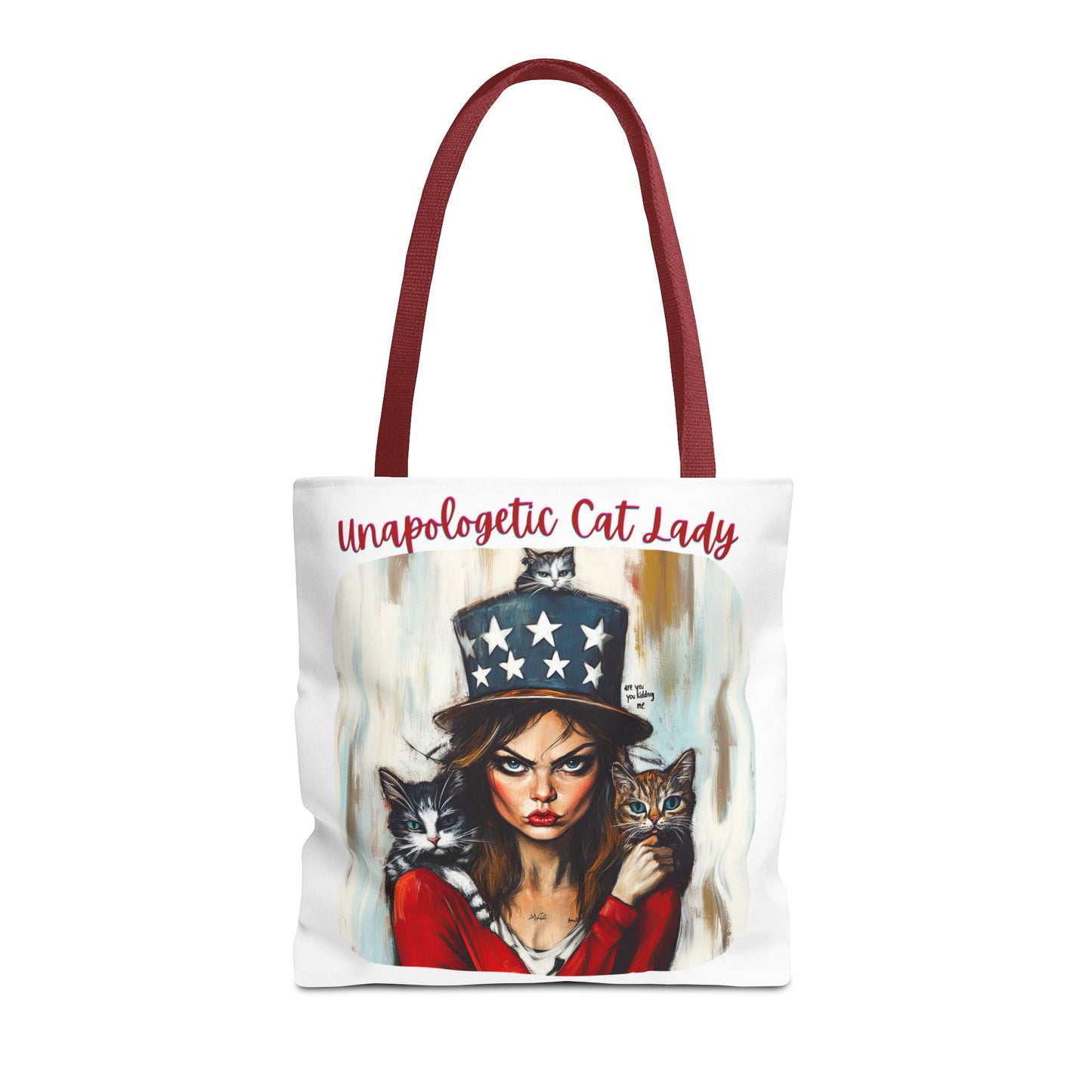 "Unapologetic Cat Lady" Childless Cat Lady Bag Childless Cat Lady Tote Bag (AOP)