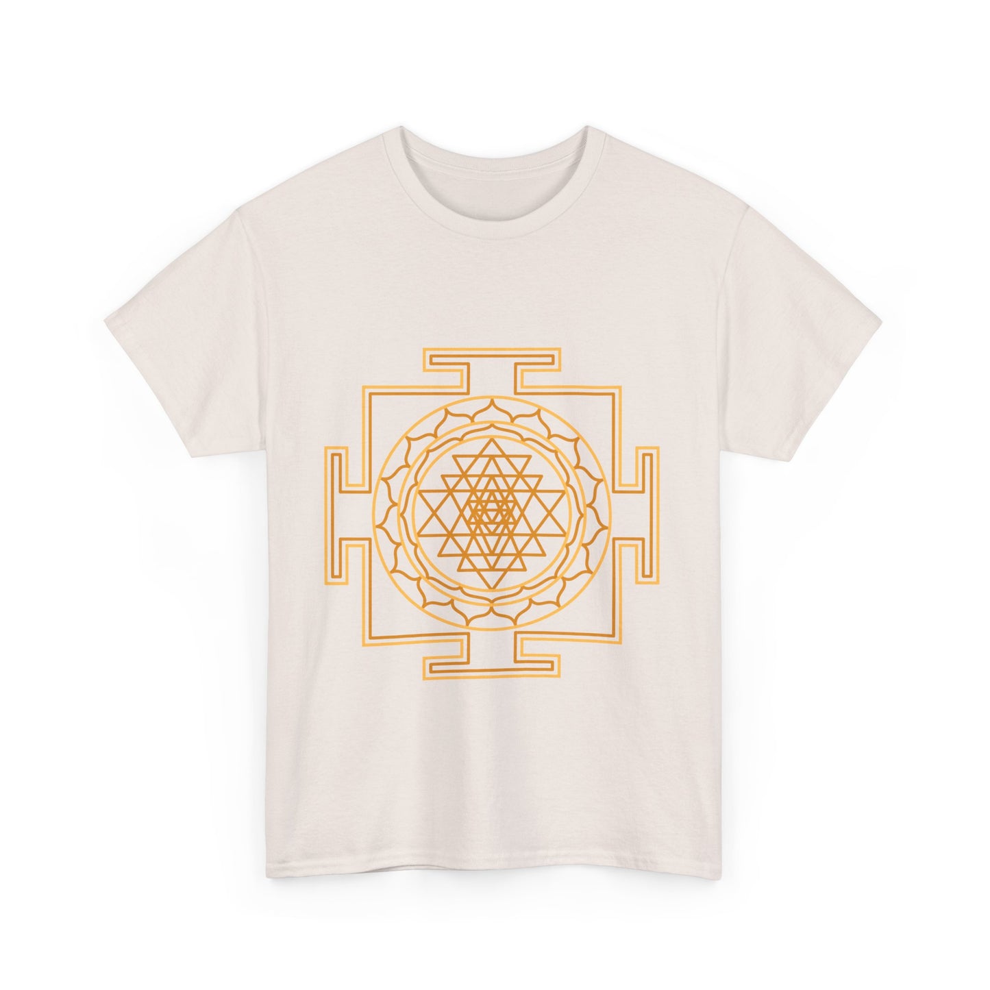 Sri Chakra, Shri Yantra Tee shirt, Graphic Tees, Yoga Wear, Zen, Spiritual, Meditation Gifts Unisex Heavy Cotton Graphic Tee T-Shirt