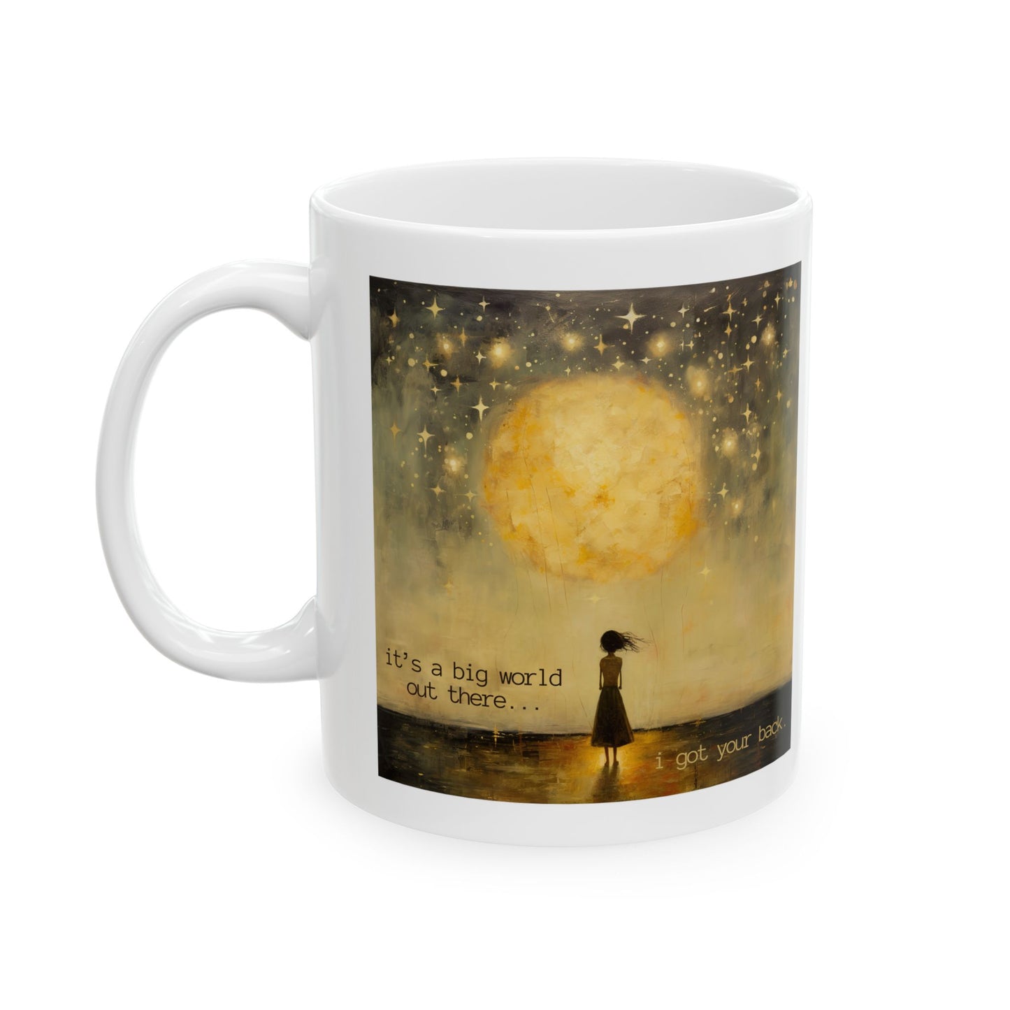 Friendship, Friend, Lover, " I got your back" Gift Mug, Christmas Gift, Christmas Christmas Gift Mug, Printed Ceramic Mug 11oz