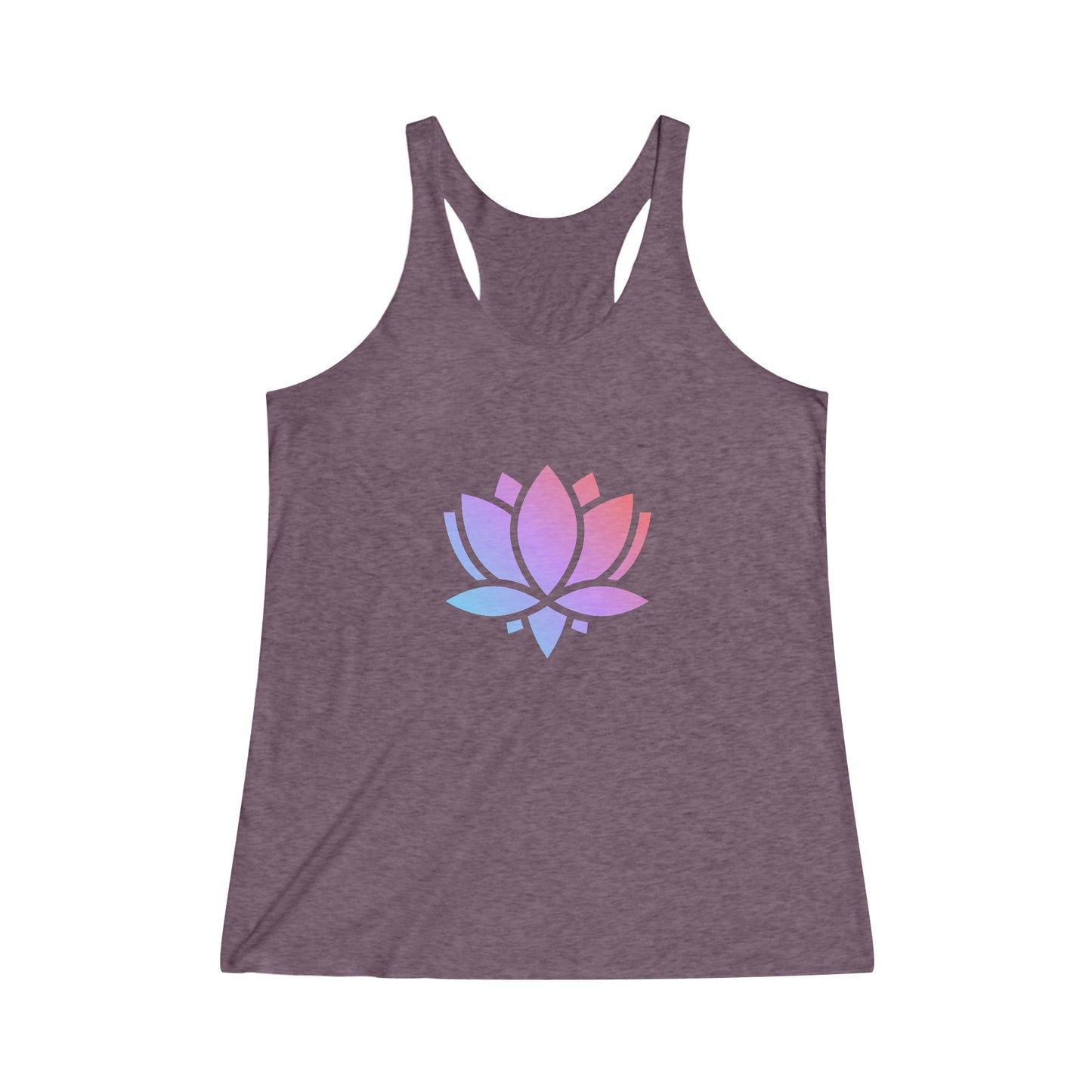 Zen Lotus Flower Yoga Tank, Namaste Tee Shirt, Women's Yoga Shirt, Athletic Racerback Tank Top Shirt