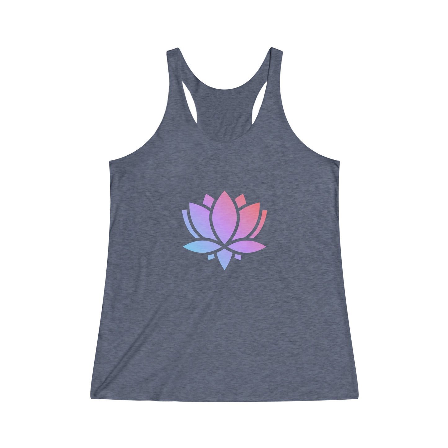Zen Lotus Flower Yoga Tank, Namaste Tee Shirt, Women's Yoga Shirt, Athletic Racerback Tank Top Shirt