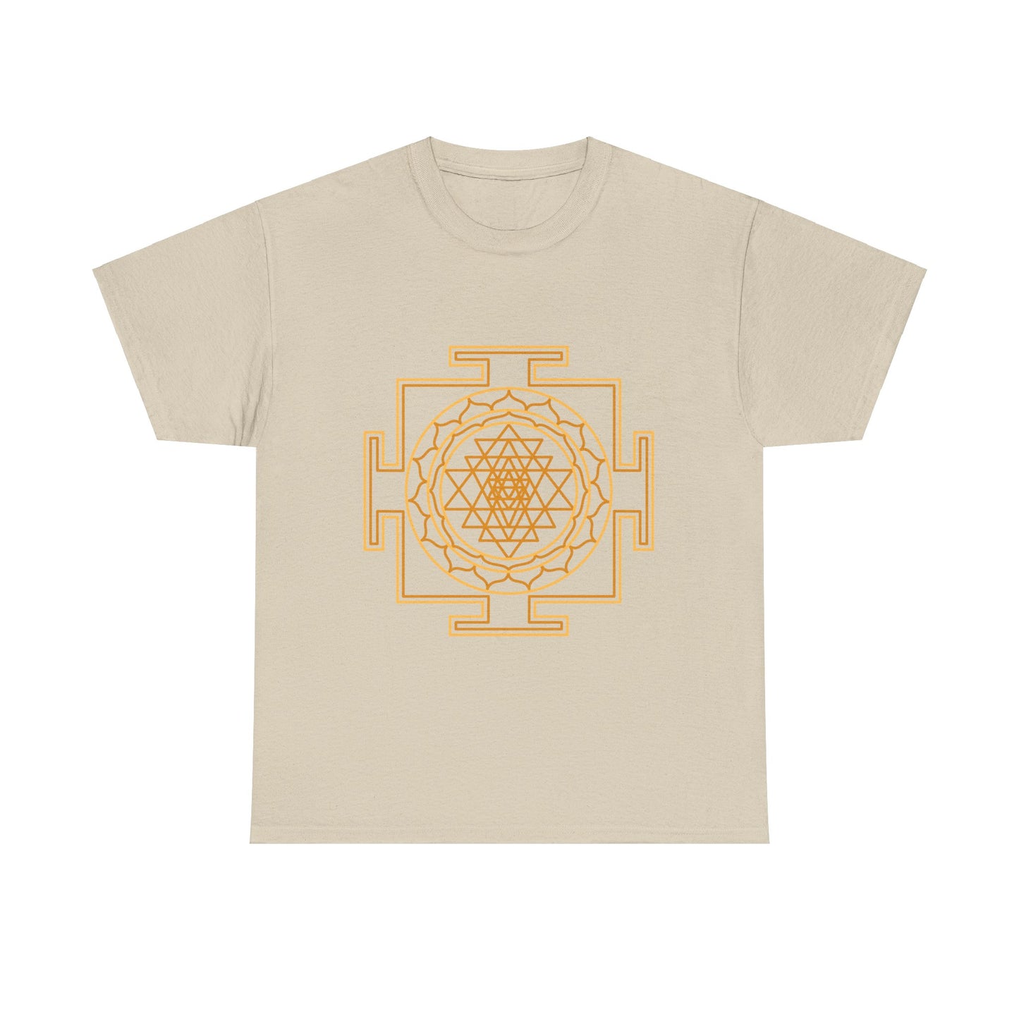 Sri Chakra, Shri Yantra Tee shirt, Graphic Tees, Yoga Wear, Zen, Spiritual, Meditation Gifts Unisex Heavy Cotton Graphic Tee T-Shirt