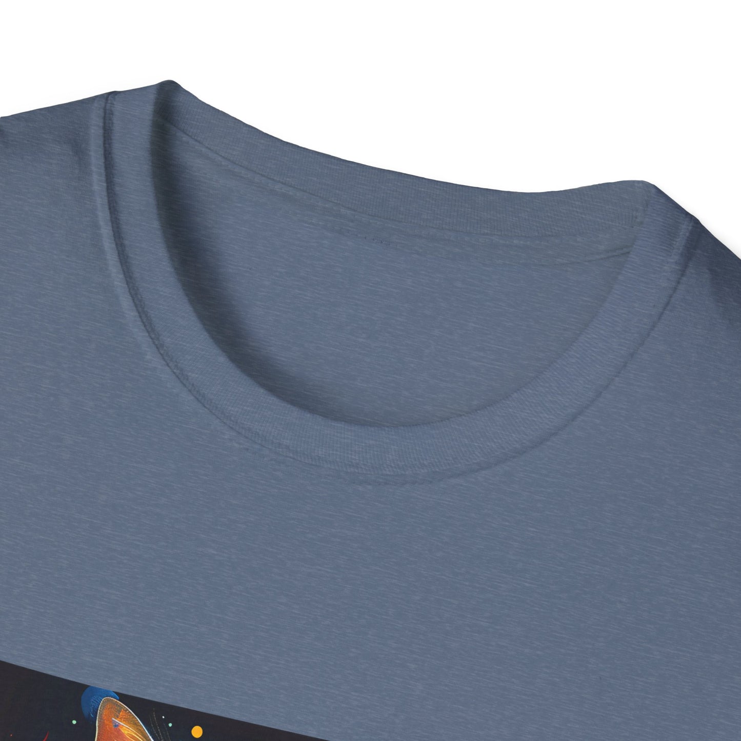 Meditating Cat Graphic Yoga Shirt, Cat Lover's Graphic Tee Graphic Unisex T- Shirt, T-Shirt Cat Lovers Gift Softstyle T-Shirt Tee Teeshirt Stylized Cat