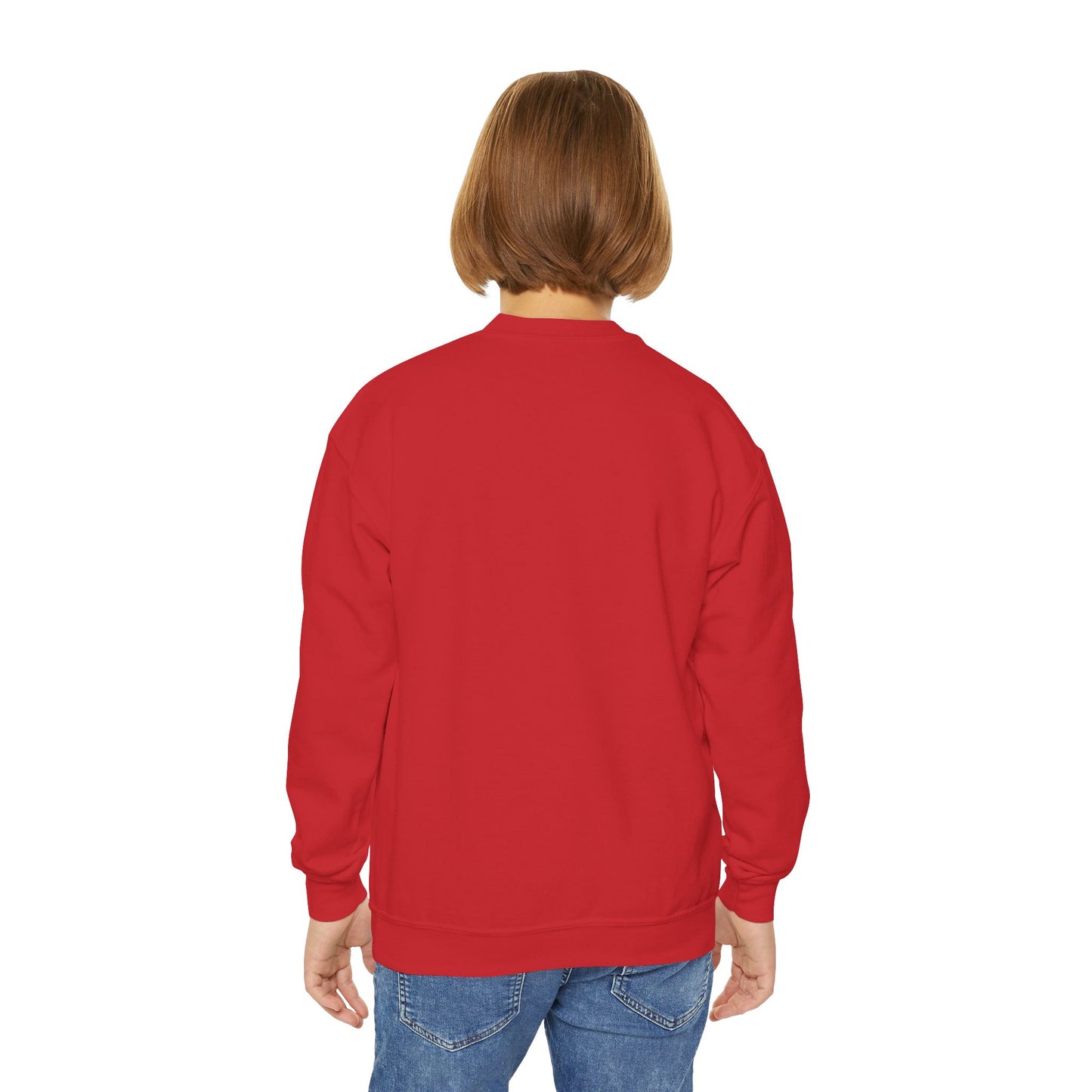Fire Dragon Kids Sweatshirt - Kids Boys Youth Crewneck Sweatshirt -Dragon Lover Gift