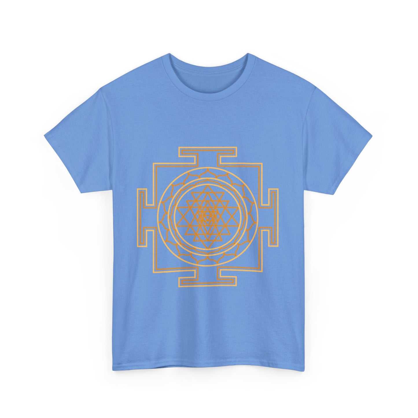 Sri Chakra, Shri Yantra Tee shirt, Graphic Tees, Yoga Wear, Zen, Spiritual, Meditation Gifts Unisex Heavy Cotton Graphic Tee T-Shirt