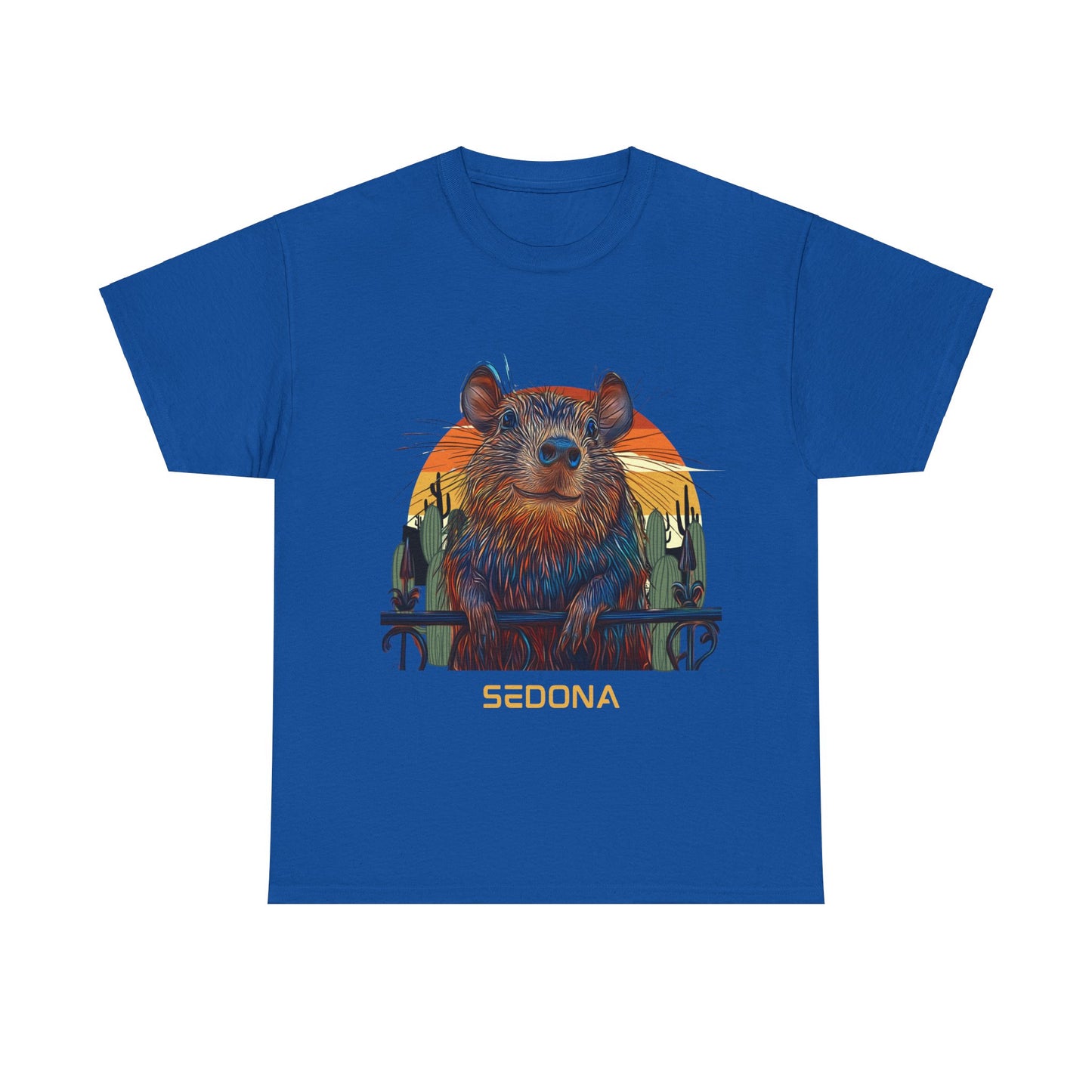 Javelina "Sedona" - Javelina for Sedona and Arizona Shirt, Javelina Lover Unisex Heavy Cotton Tee T-Shirt