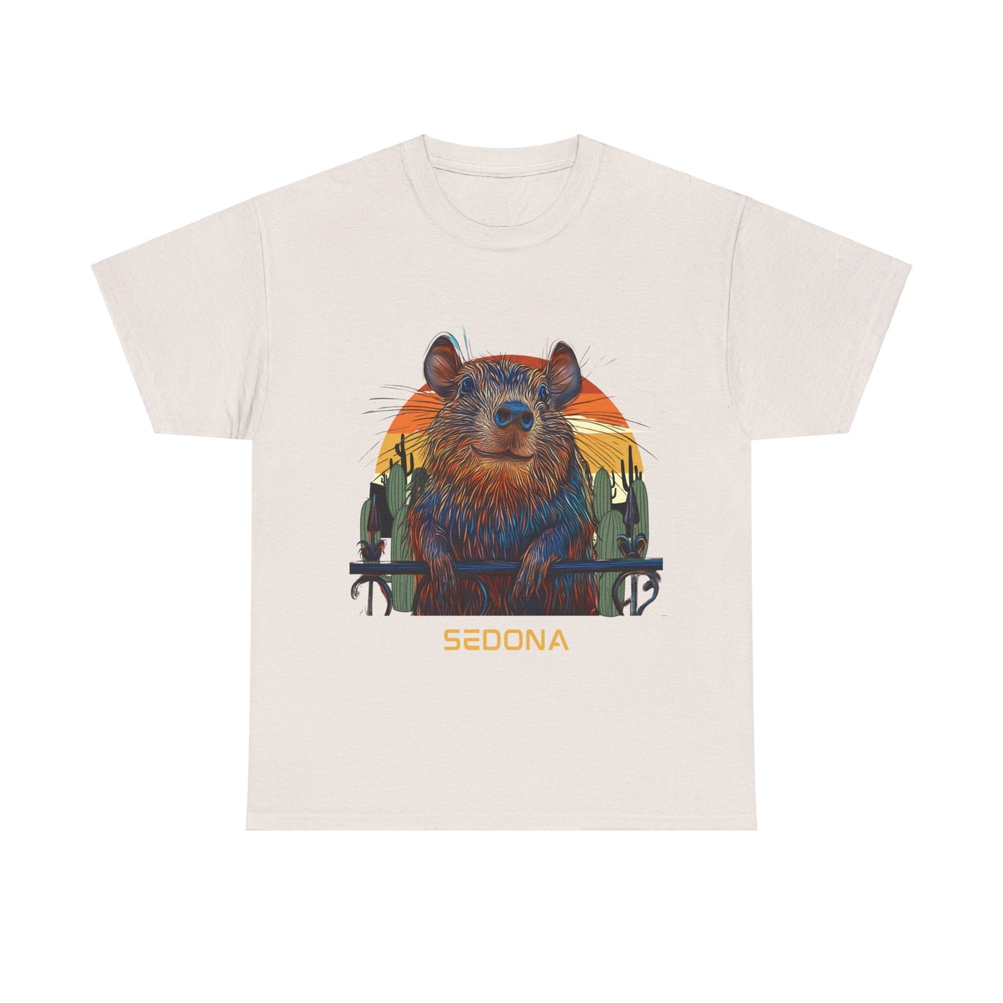 Javelina "Sedona" - Javelina for Sedona and Arizona Shirt, Javelina Lover Unisex Heavy Cotton Tee T-Shirt