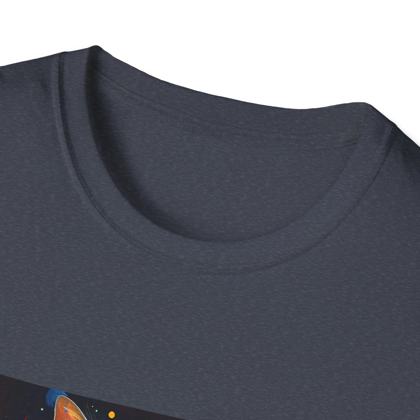 Meditating Cat Graphic Yoga Shirt, Cat Lover's Graphic Tee Graphic Unisex T- Shirt, T-Shirt Cat Lovers Gift Softstyle T-Shirt Tee Teeshirt Stylized Cat