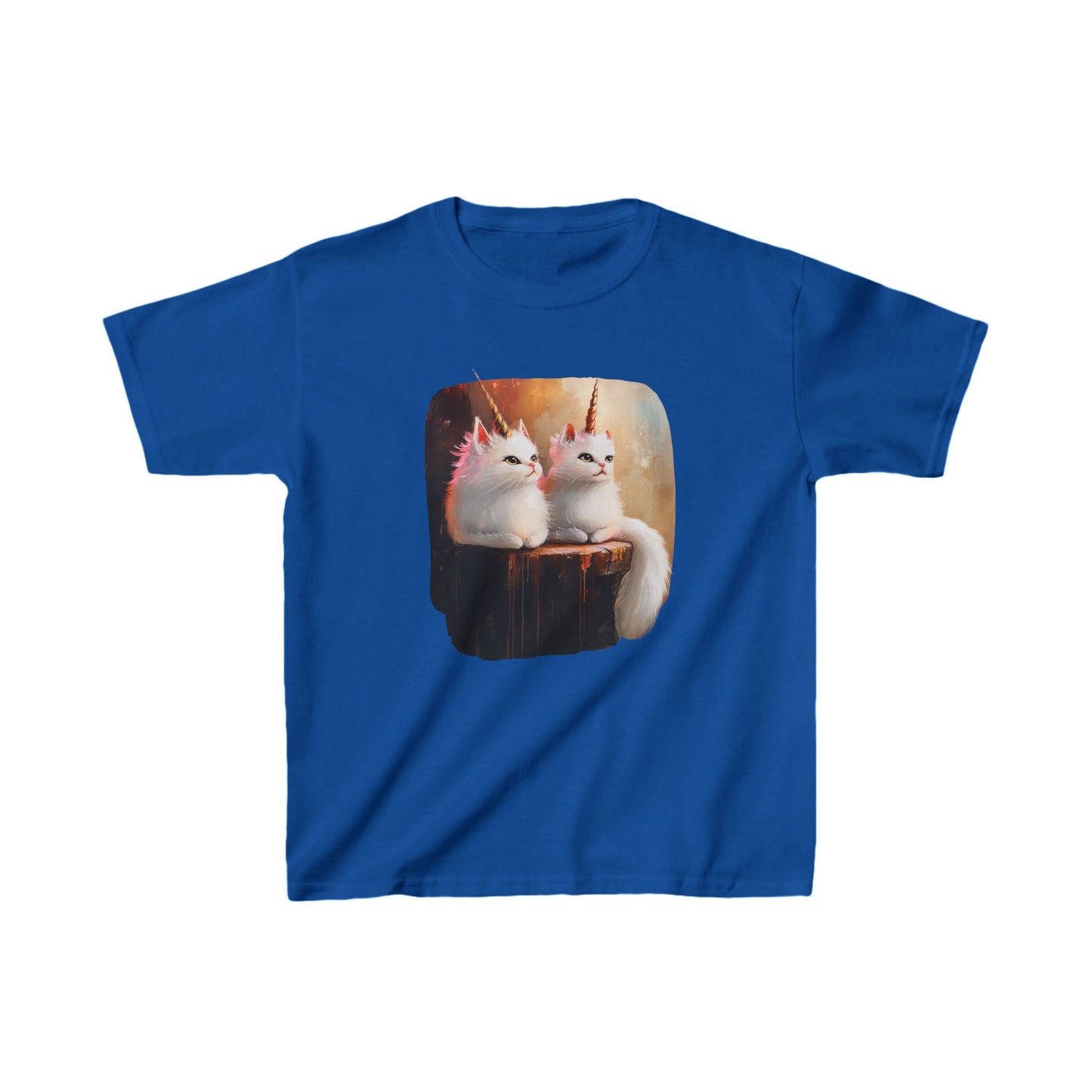 Neko Kawaii KidsCat Unicorns Graphic Tee- Kids Graphic Tee - Adorable Cat Unicorn Design for Young Cat and Unicorn Lovers