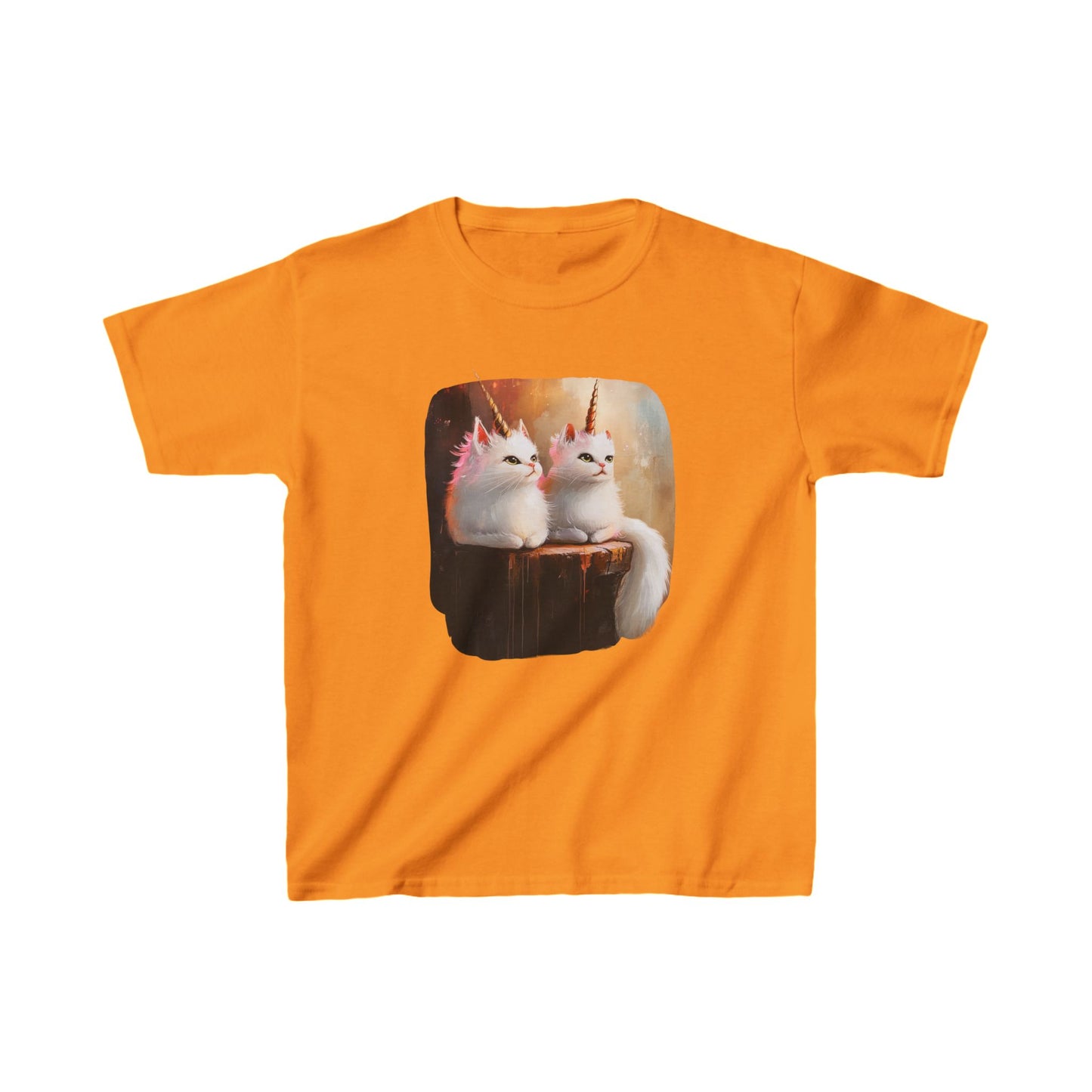 Neko Kawaii KidsCat Unicorns Graphic Tee- Kids Graphic Tee - Adorable Cat Unicorn Design for Young Cat and Unicorn Lovers
