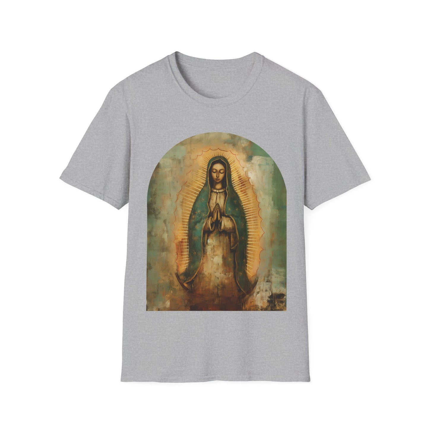 Our Lady Guadalupe Mens Woman's Unisex Shirt, Softstyle T-Shirt Tee Teeshirt
