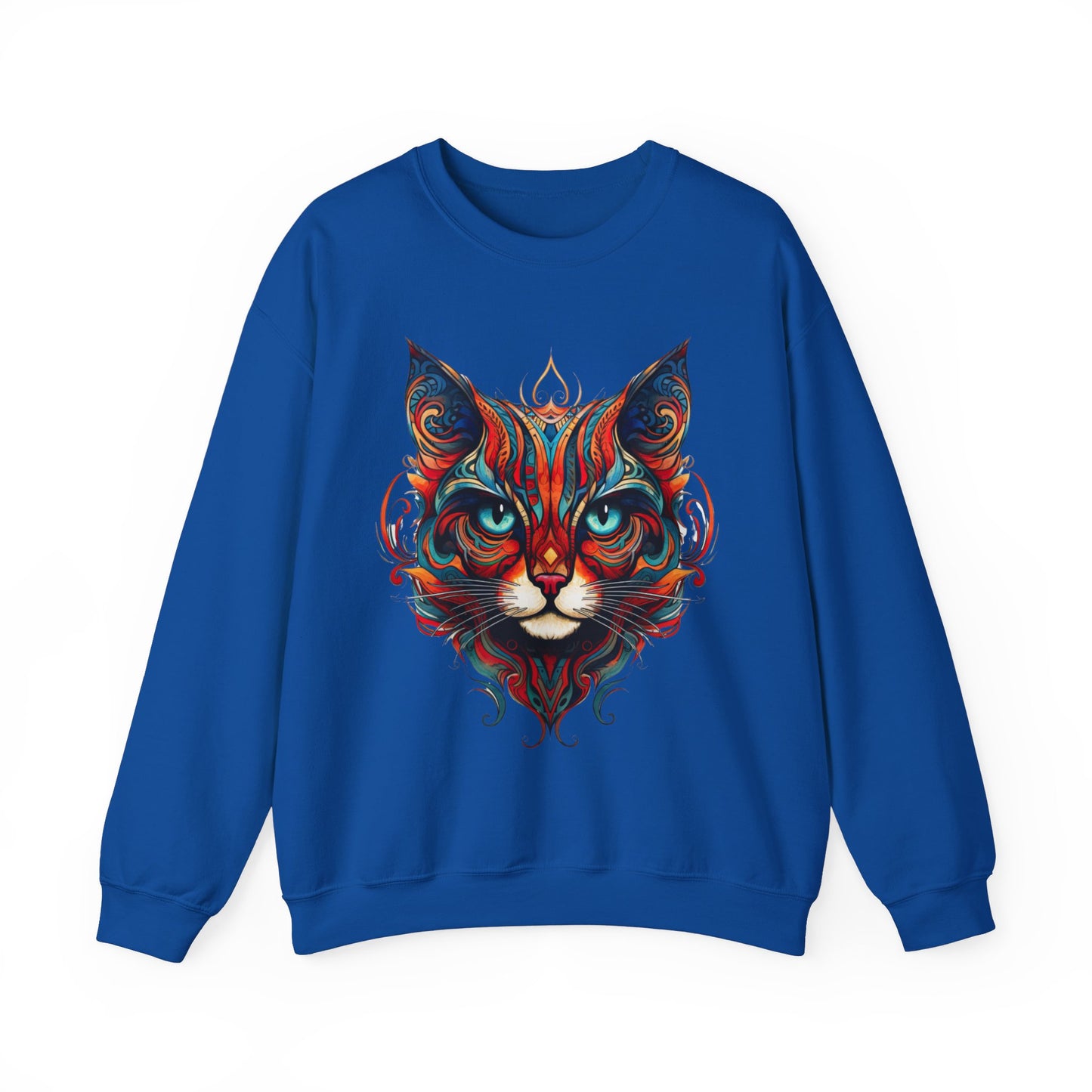 Exotic Orange Tabby Cat Sweatshirt, Cat Lovers Gift, Kitty Cat Shirt Unisex Sweatshirt Sweat Shirt, Many Colors