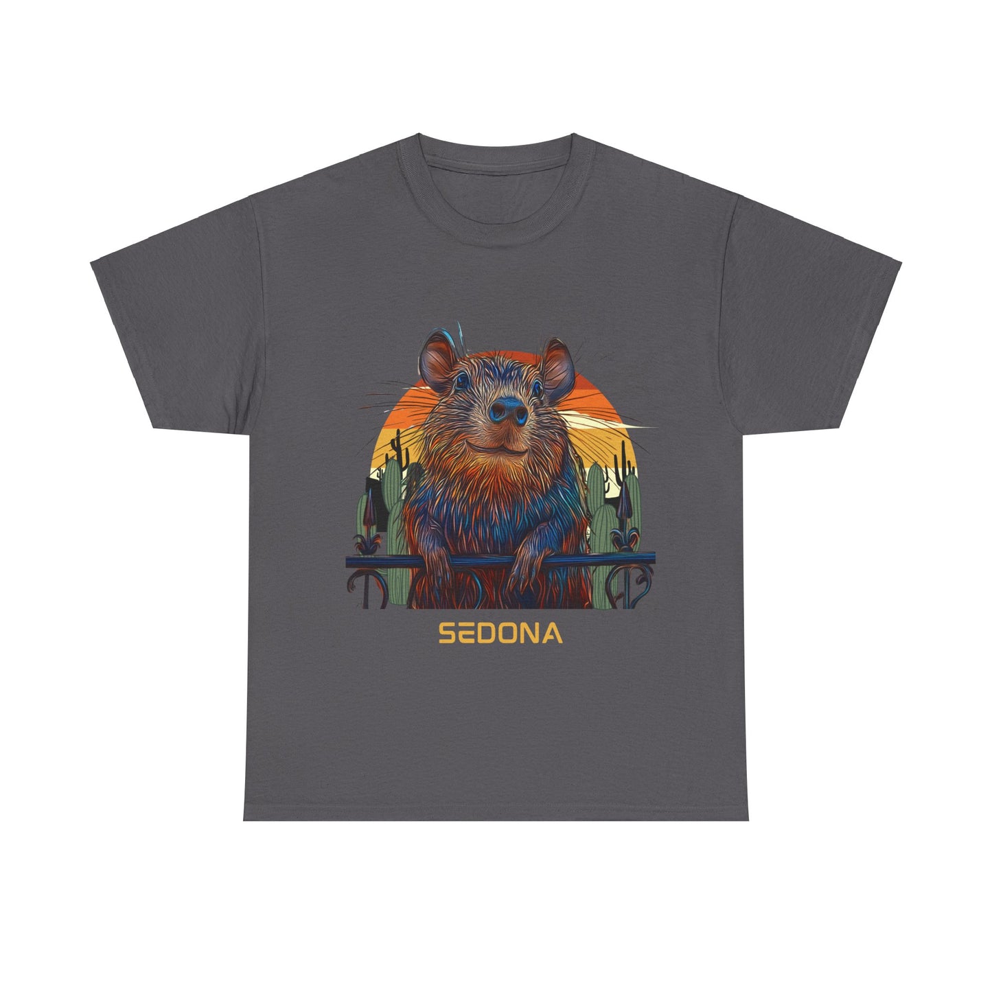 Javelina "Sedona" - Javelina for Sedona and Arizona Shirt, Javelina Lover Unisex Heavy Cotton Tee T-Shirt