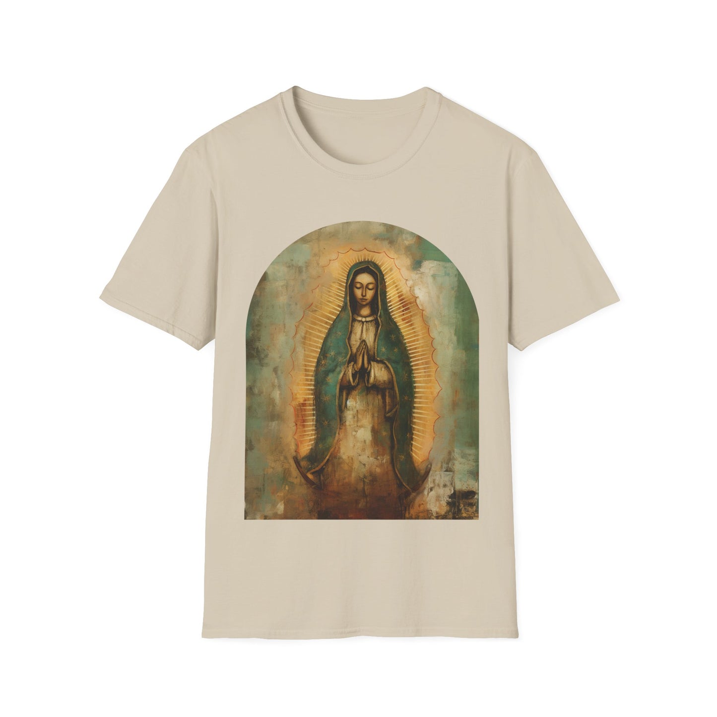 Our Lady Guadalupe Mens Woman's Unisex Shirt, Softstyle T-Shirt Tee Teeshirt