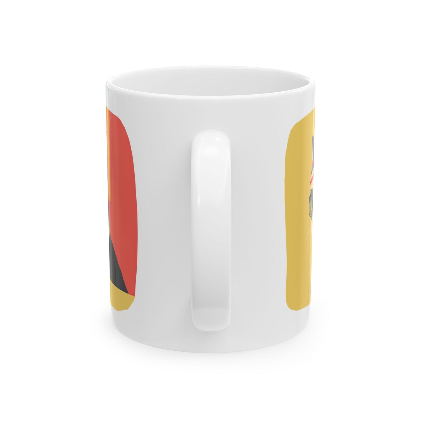 Like a Boss Cool Cats, Geeky Boss Cool Cats Christmas Gift Mug, Cat and Boss Printed Ceramic Mug 11oz