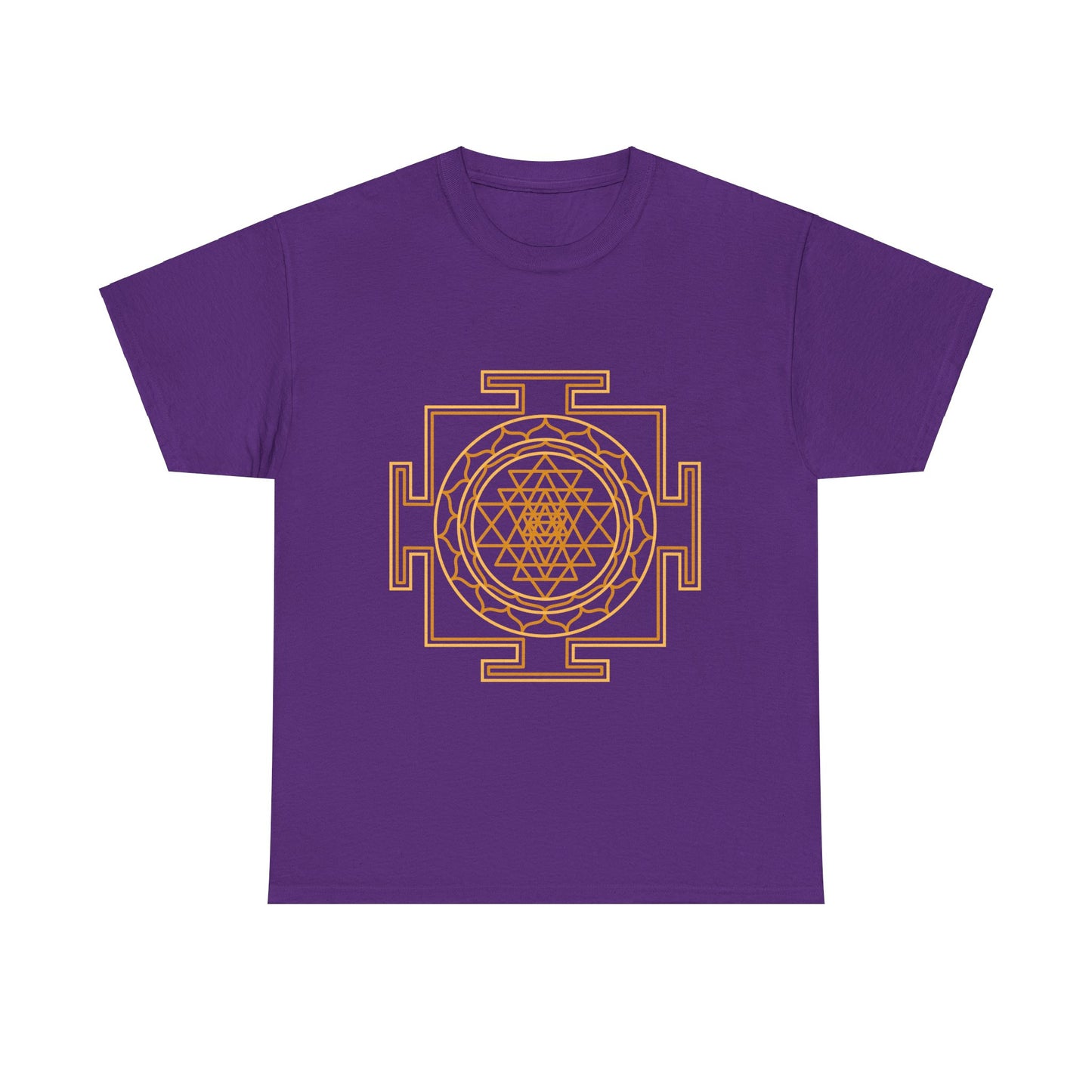 Sri Chakra, Shri Yantra Tee shirt, Graphic Tees, Yoga Wear, Zen, Spiritual, Meditation Gifts Unisex Heavy Cotton Graphic Tee T-Shirt