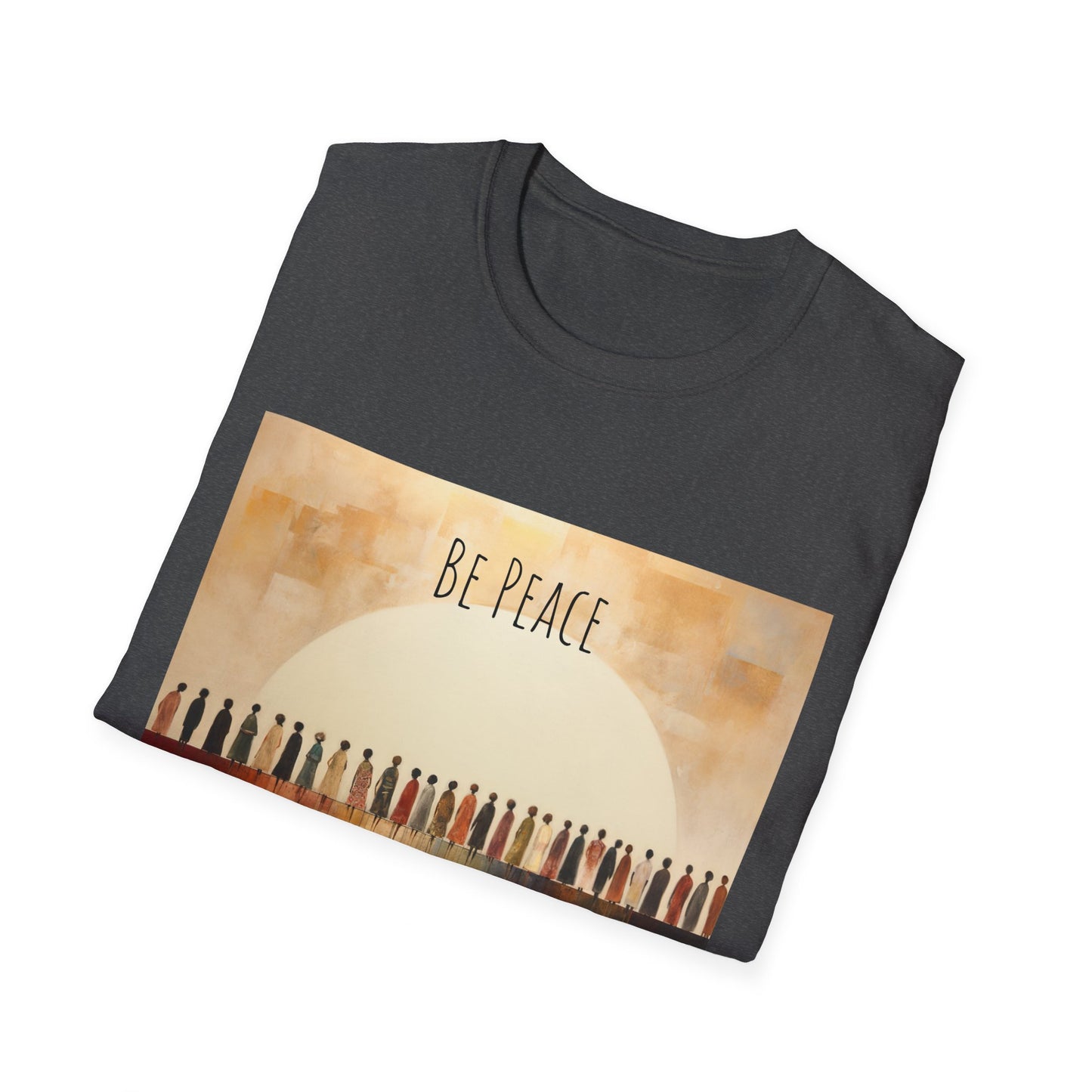 Peace Gift, Be Peace, Unisex Jersey Short Sleeve Tee Shirt, Peace on Earth Softstyle T-Shirt