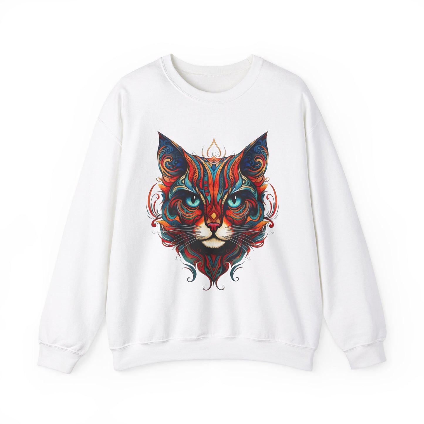 Exotic Orange Tabby Cat Sweatshirt, Cat Lovers Gift, Kitty Cat Shirt Unisex Sweatshirt Sweat Shirt, Many Colors