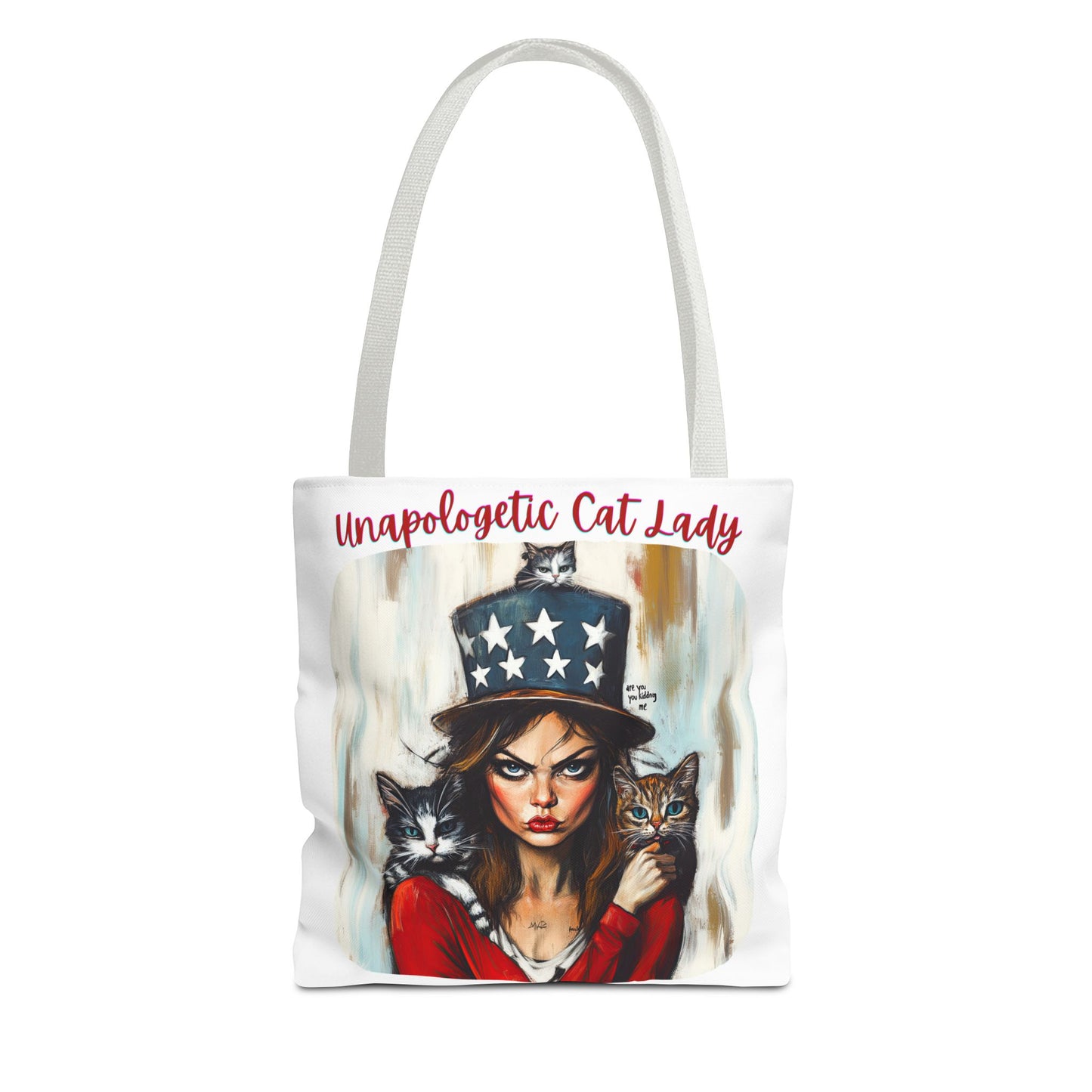 "Unapologetic Cat Lady" Childless Cat Lady Bag Childless Cat Lady Tote Bag (AOP)