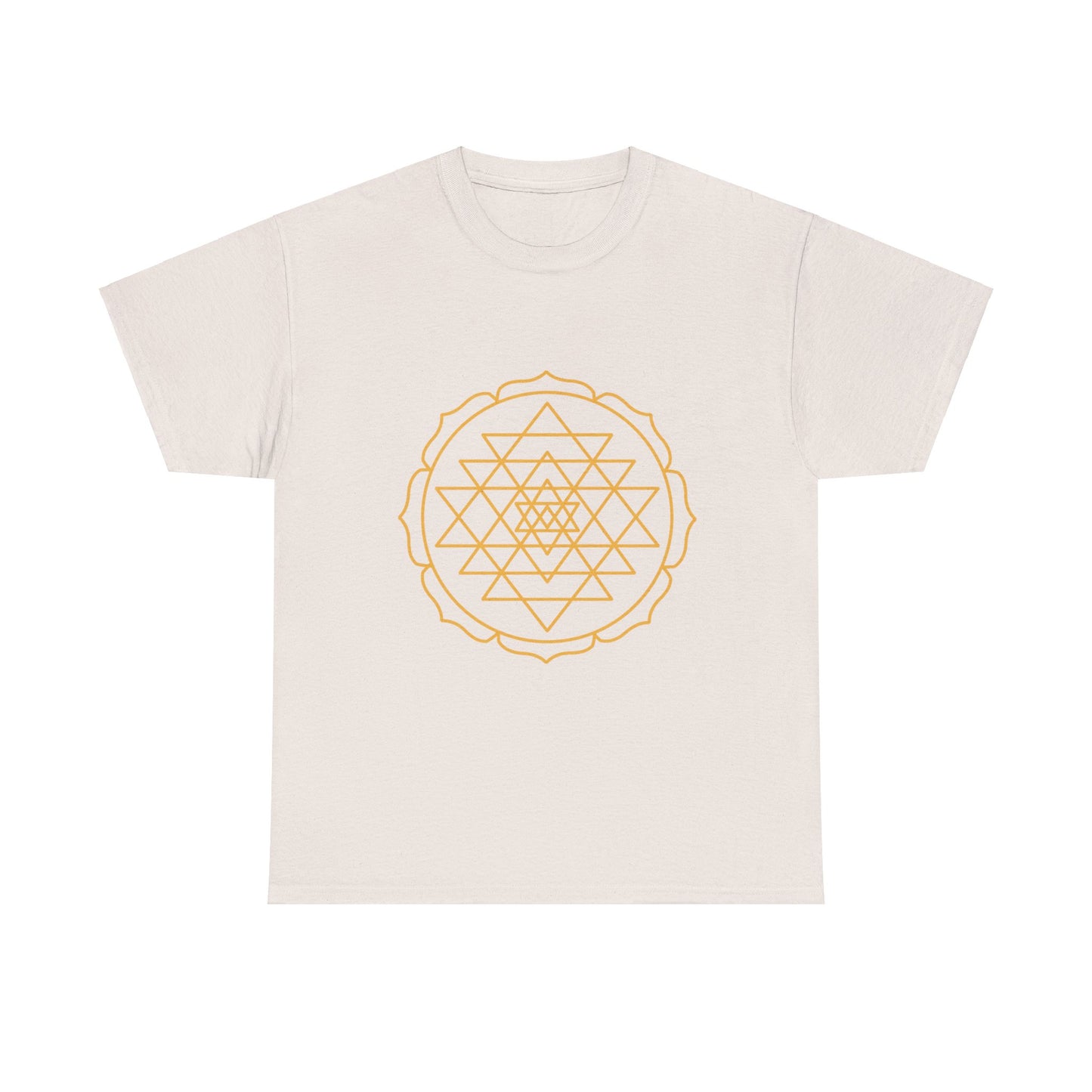 Sri Yantra, Shree Yantra, Shri Chakra Nava Chakra Shirt - Graphic Tee - Yoga, Zen, Hindu Gifts Unisex Heavy Cotton Graphic Tee T-Shirt