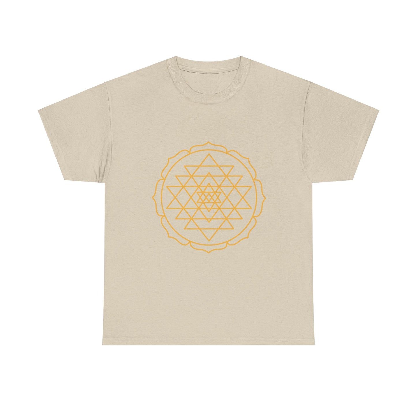 Sri Yantra, Shree Yantra, Shri Chakra Nava Chakra Shirt - Graphic Tee - Yoga, Zen, Hindu Gifts Unisex Heavy Cotton Graphic Tee T-Shirt