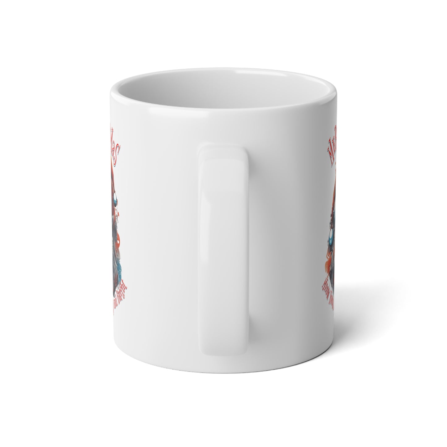 Merry Catmas Mug, Cat Lovers Christmas Cat Gift, Cat Gift Mug, Jumbo 20 oz Mug XL Size Mug
