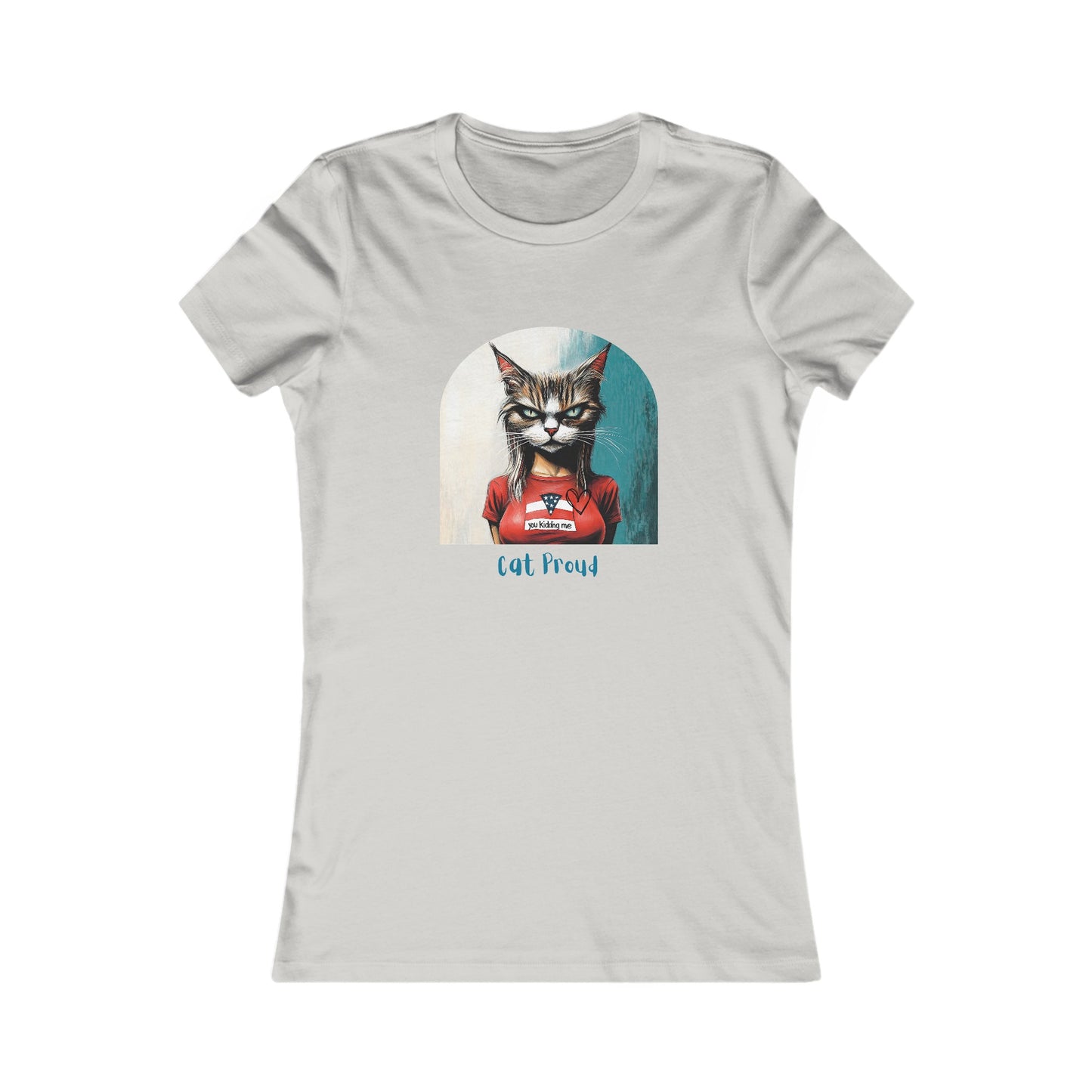 Childless Cat Lady Shirt - "Cat Proud" - T-shirt, Ladies Cut T's