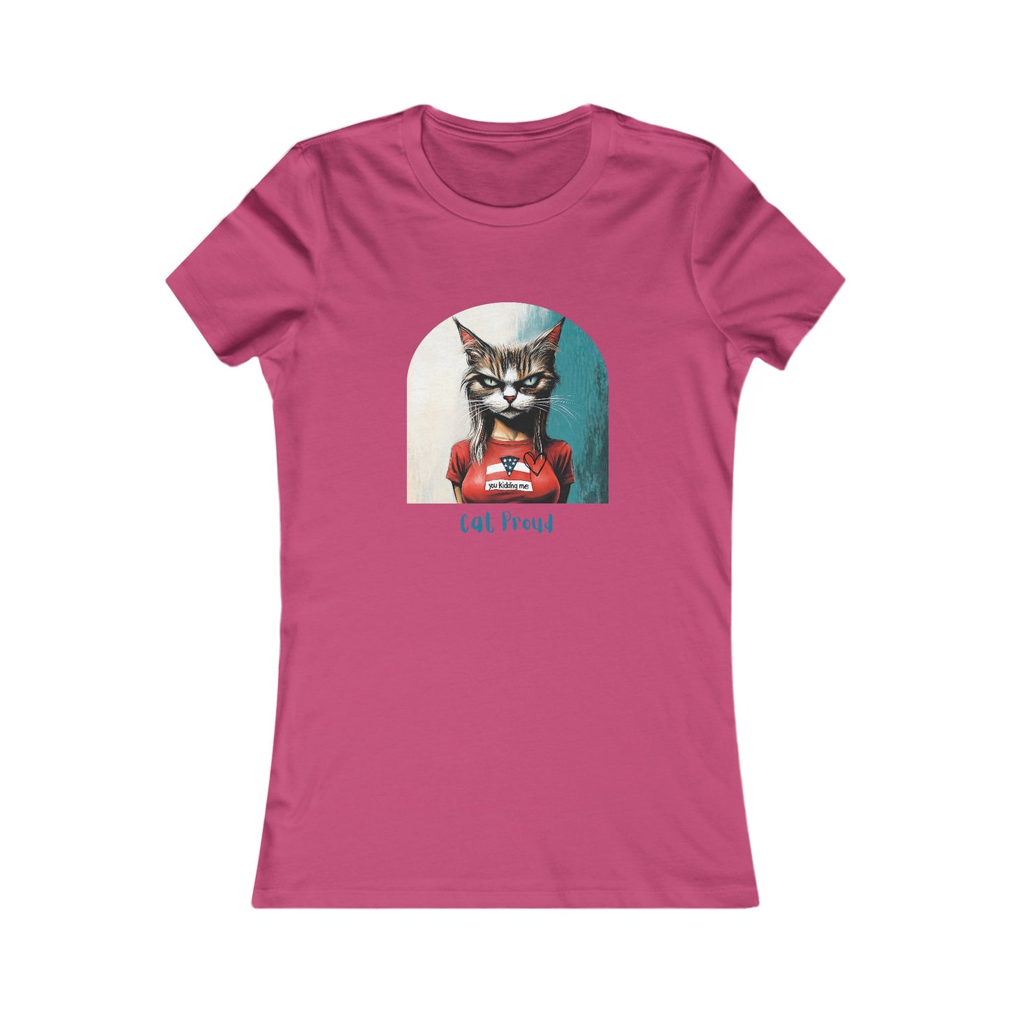Childless Cat Lady Shirt - "Cat Proud" - T-shirt, Ladies Cut T's