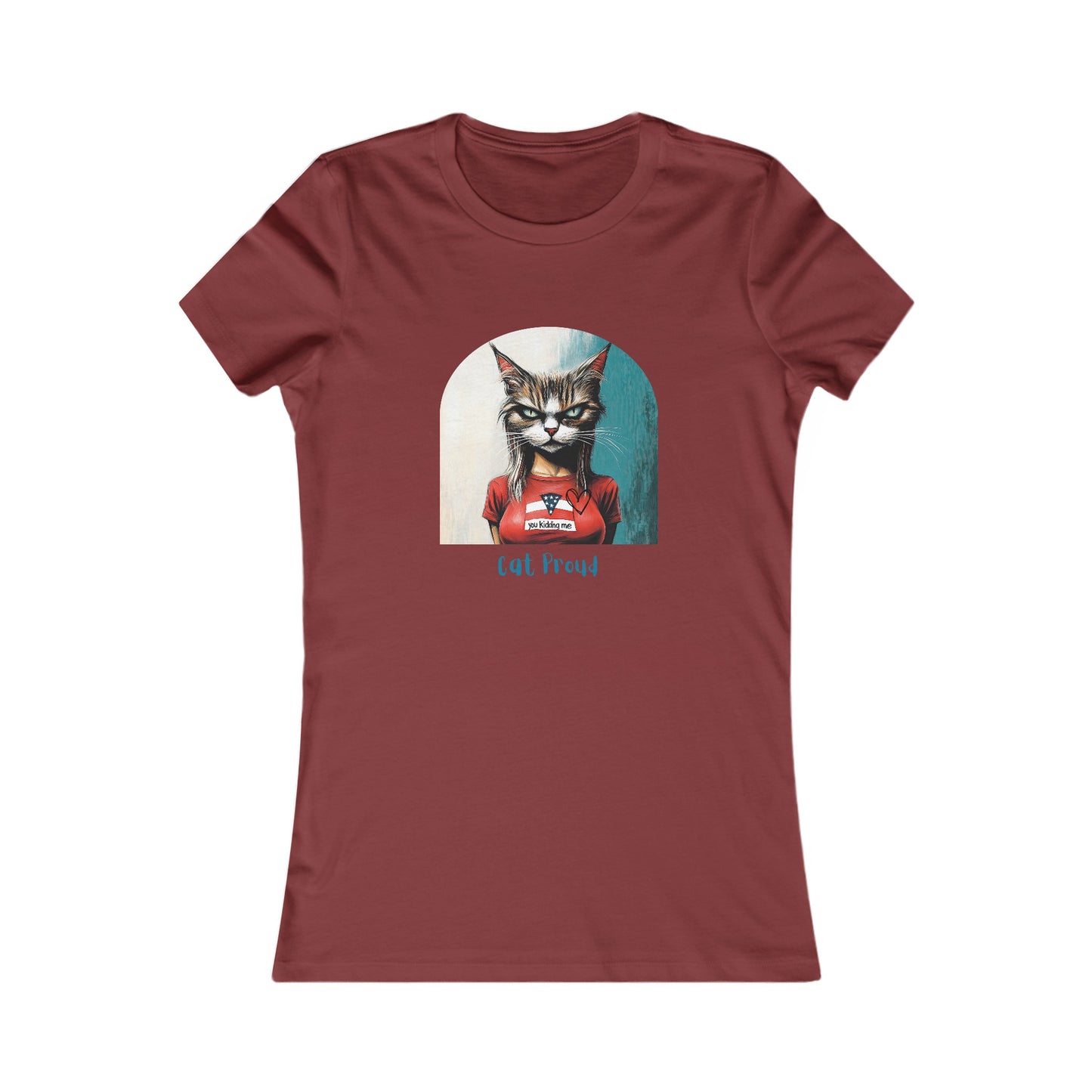 Childless Cat Lady Shirt - "Cat Proud" - T-shirt, Ladies Cut T's