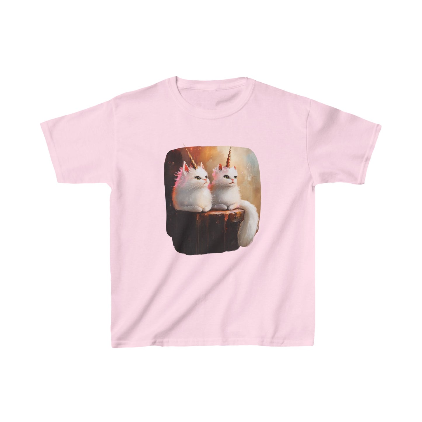 Neko Kawaii KidsCat Unicorns Graphic Tee- Kids Graphic Tee - Adorable Cat Unicorn Design for Young Cat and Unicorn Lovers