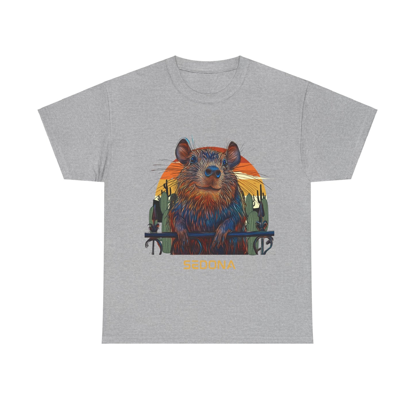 Javelina "Sedona" - Javelina for Sedona and Arizona Shirt, Javelina Lover Unisex Heavy Cotton Tee T-Shirt