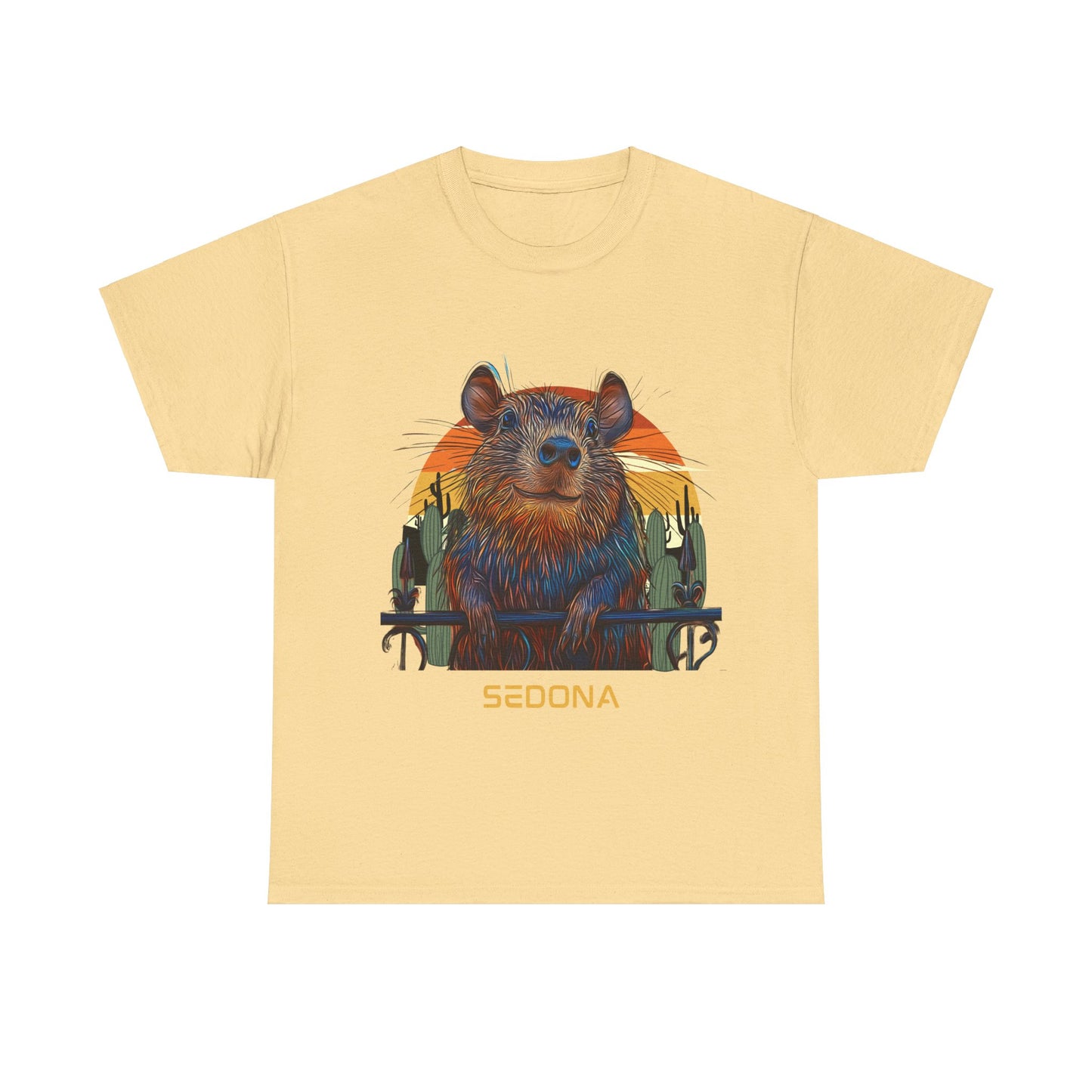 Javelina "Sedona" - Javelina for Sedona and Arizona Shirt, Javelina Lover Unisex Heavy Cotton Tee T-Shirt