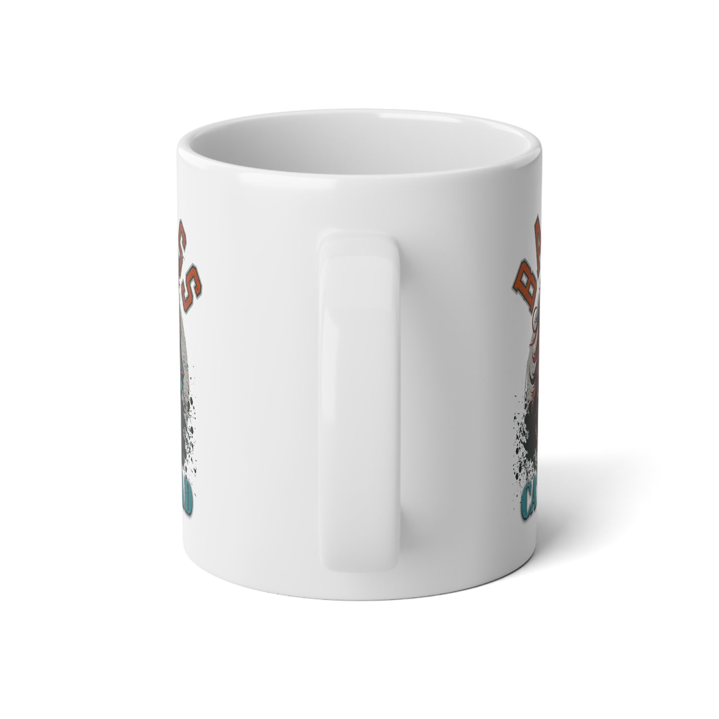 Badass Cat Dad Mug, Cat Lovers Cat Dad Gift, Cat Gift Mug, Jumbo 20 oz Mug XL Size Mug