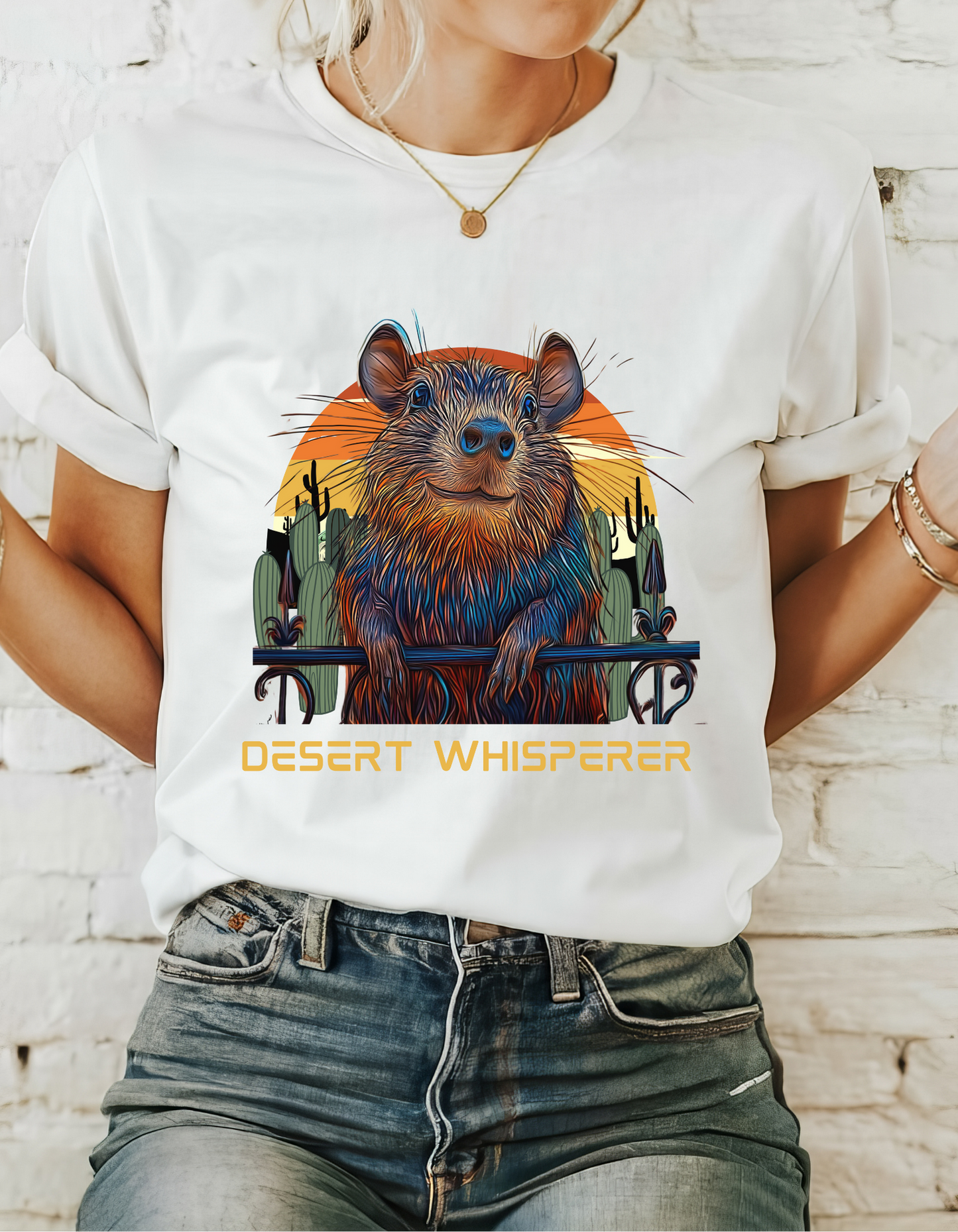 Javelina "Desert Whisperer" - Sedona and Arizona Shirt, Javelina Lover Unisex Heavy Cotton Tee T-Shirt