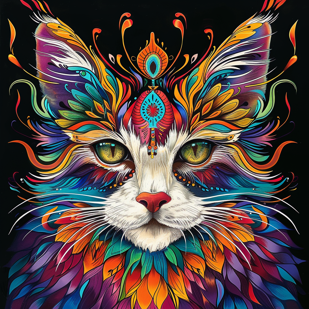 Shaman Urmah Starseed Cat Shirt Design