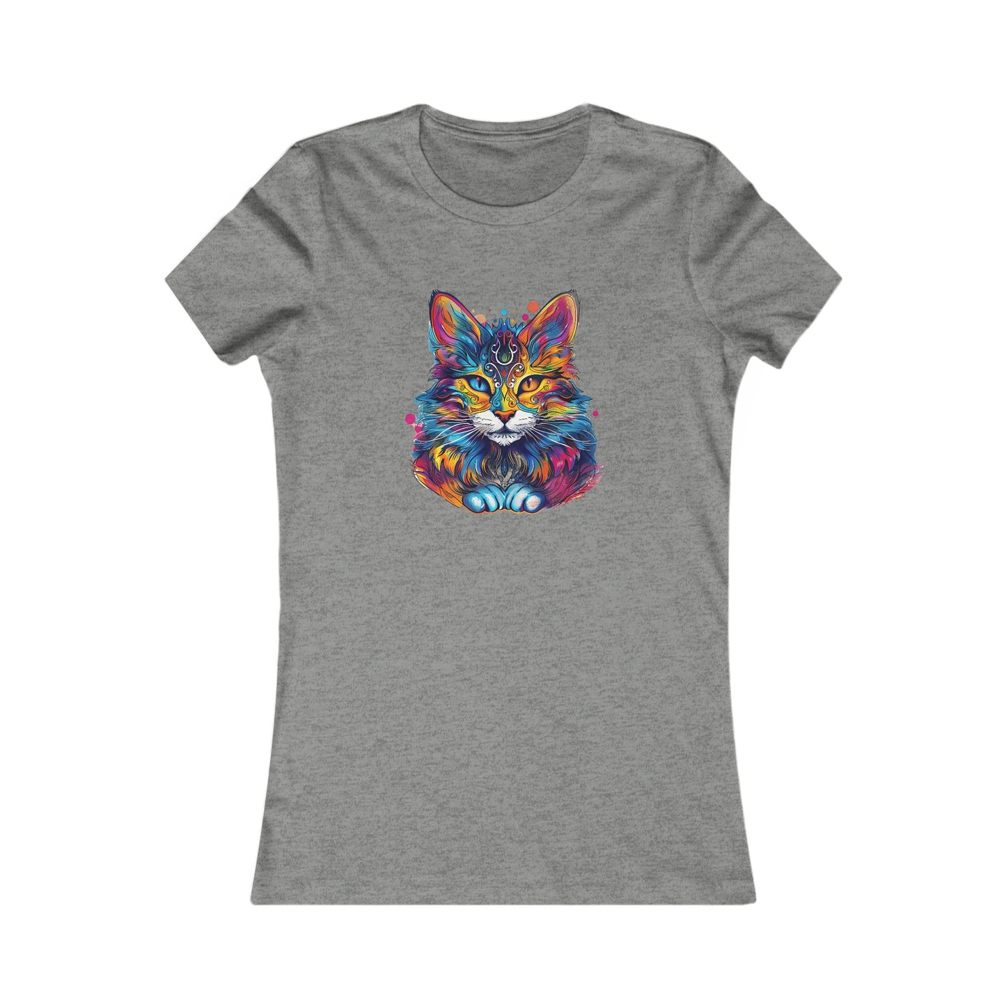 Maine Coon Princess Cat Shirt - Cat Lovers Gift - Ladies Cut T-Shirt, Graphic Tee