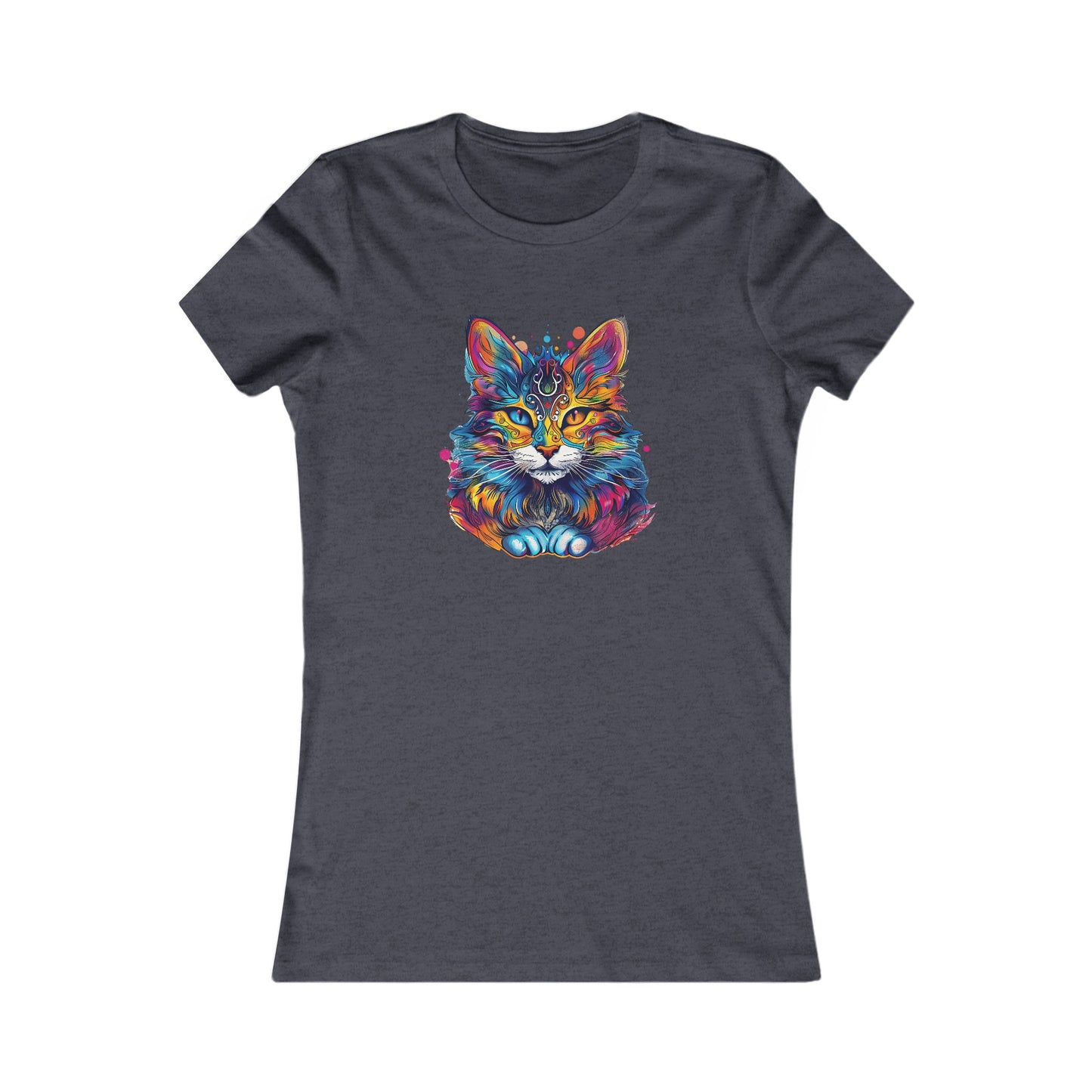 Maine Coon Princess Cat Shirt - Cat Lovers Gift - Ladies Cut T-Shirt, Graphic Tee