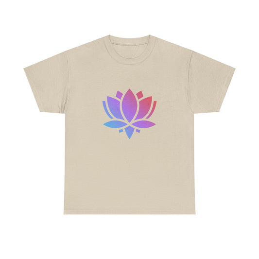 Zen Lotus Flower Tee shirt, Graphic Tees, Yoga Wear, Zen, Spiritual, Meditation Gifts Unisex Heavy Cotton  Graphic Tee T-Shirt