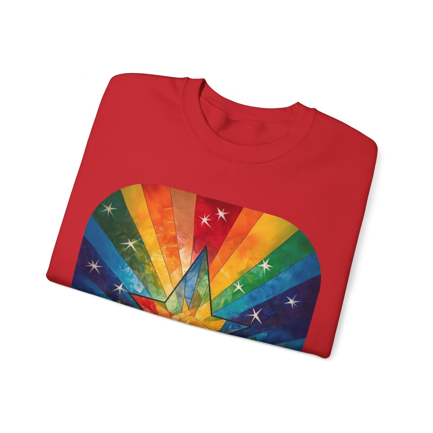 Pride LGBTQ+ Holiday Star, Winter Star, Sweatshirt Gift