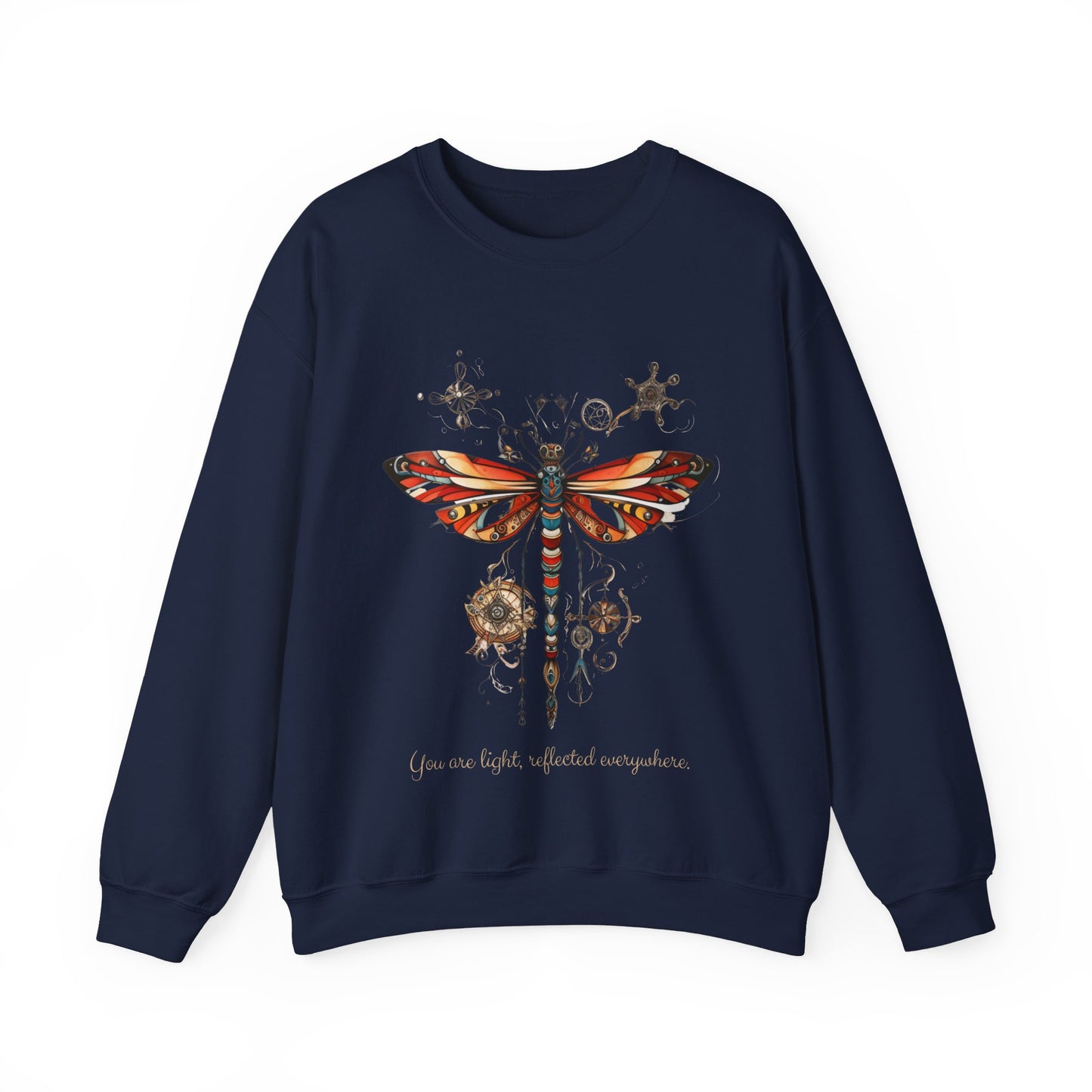 Dragonfly Shirt, Dragon Fly Lovers Gift - inspirational Unisex Long Sleeve Jersey Cotton Shirt Mens Women's Sweatshirt Sweat Shirt