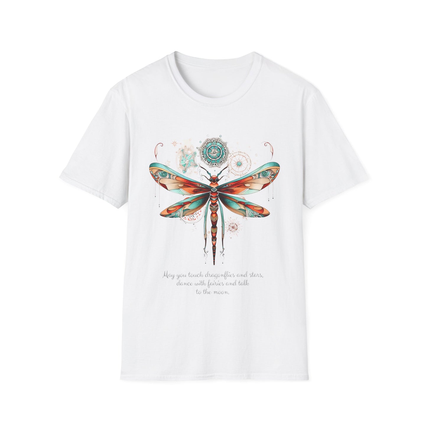 Dragonfly Gift, Dragon Fly Lover's Shirt, Mens Woman's Unisex Shirt, Softstyle T-Shirt Tee Teeshirt Dragonfly Magic